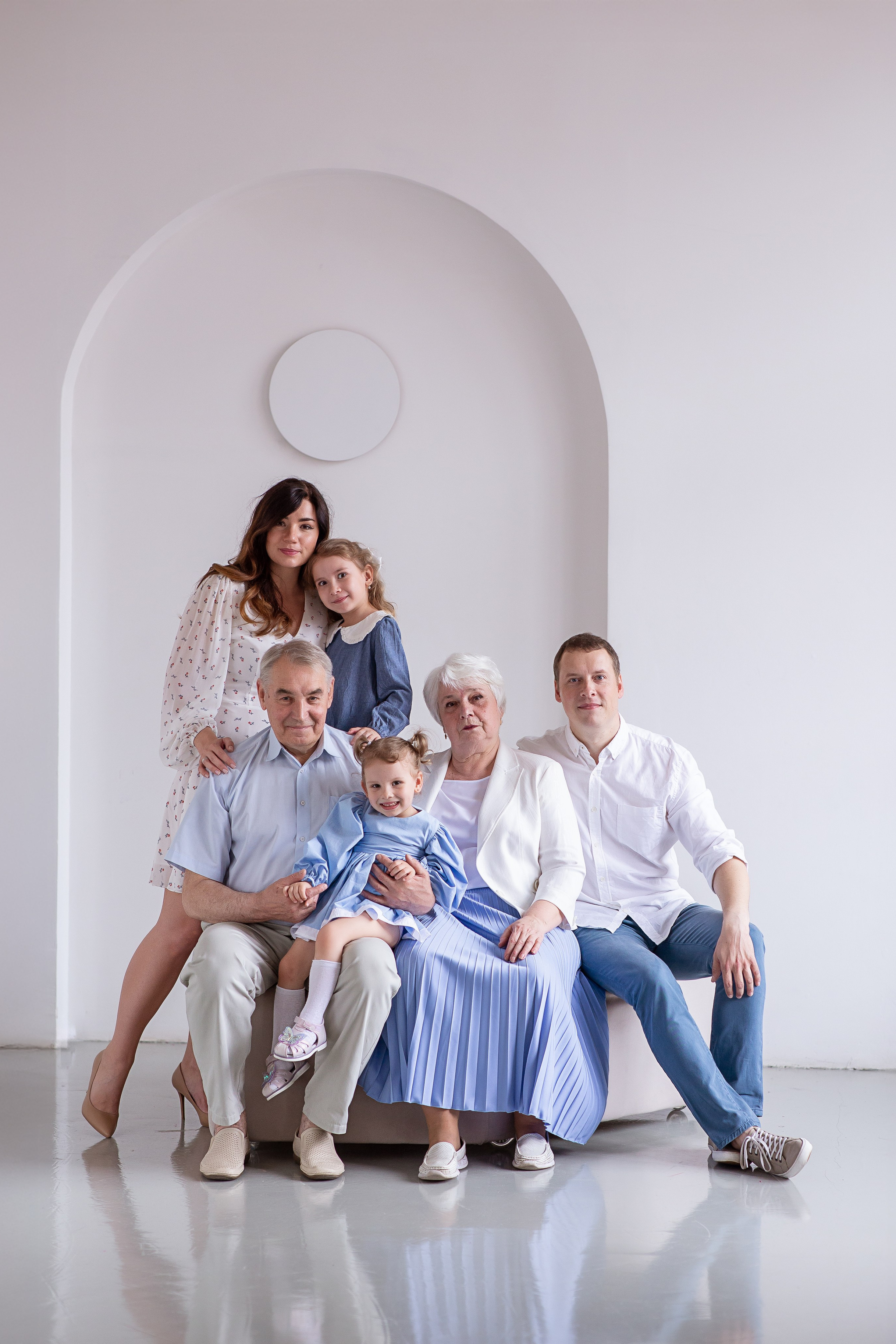 Фотосессия большой семьи. Фотограф Первого годика в санкт-Петербурге