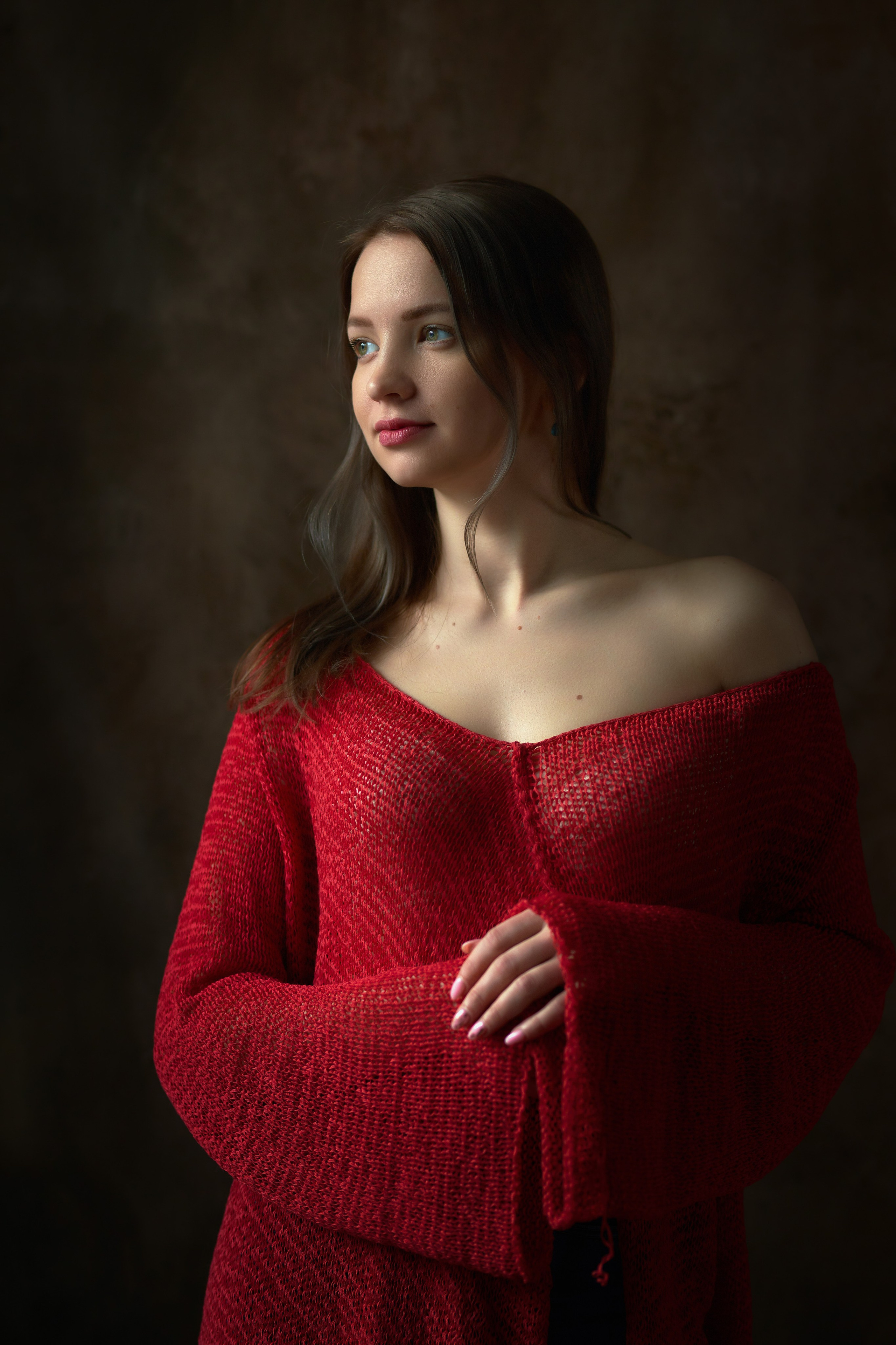 Женский студийный портрет