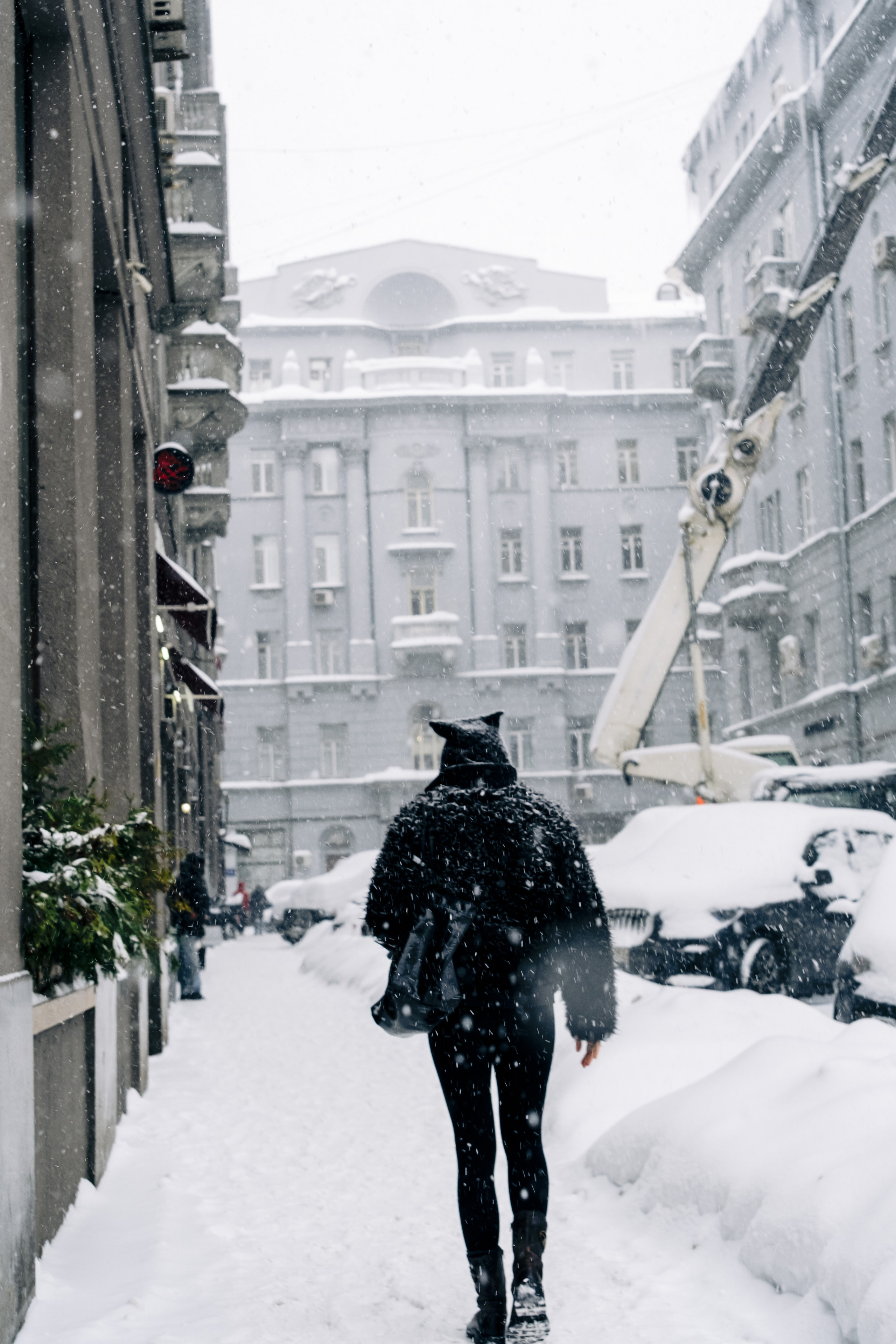 Снежная Москва. Репортажный фотограф в Москве Аида Исламова