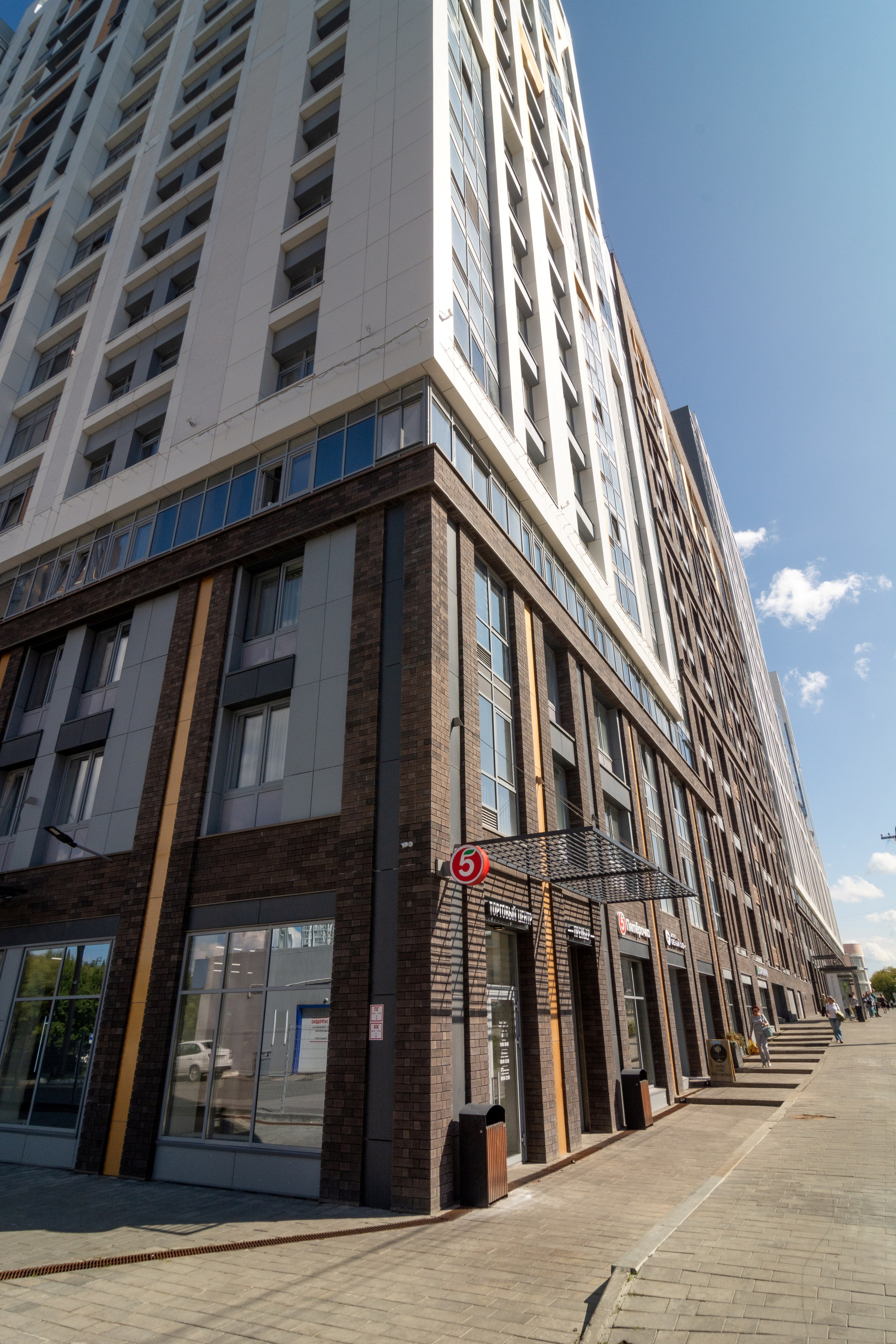 Навесной вентилируемый фасад Борисовские Мануфактуры