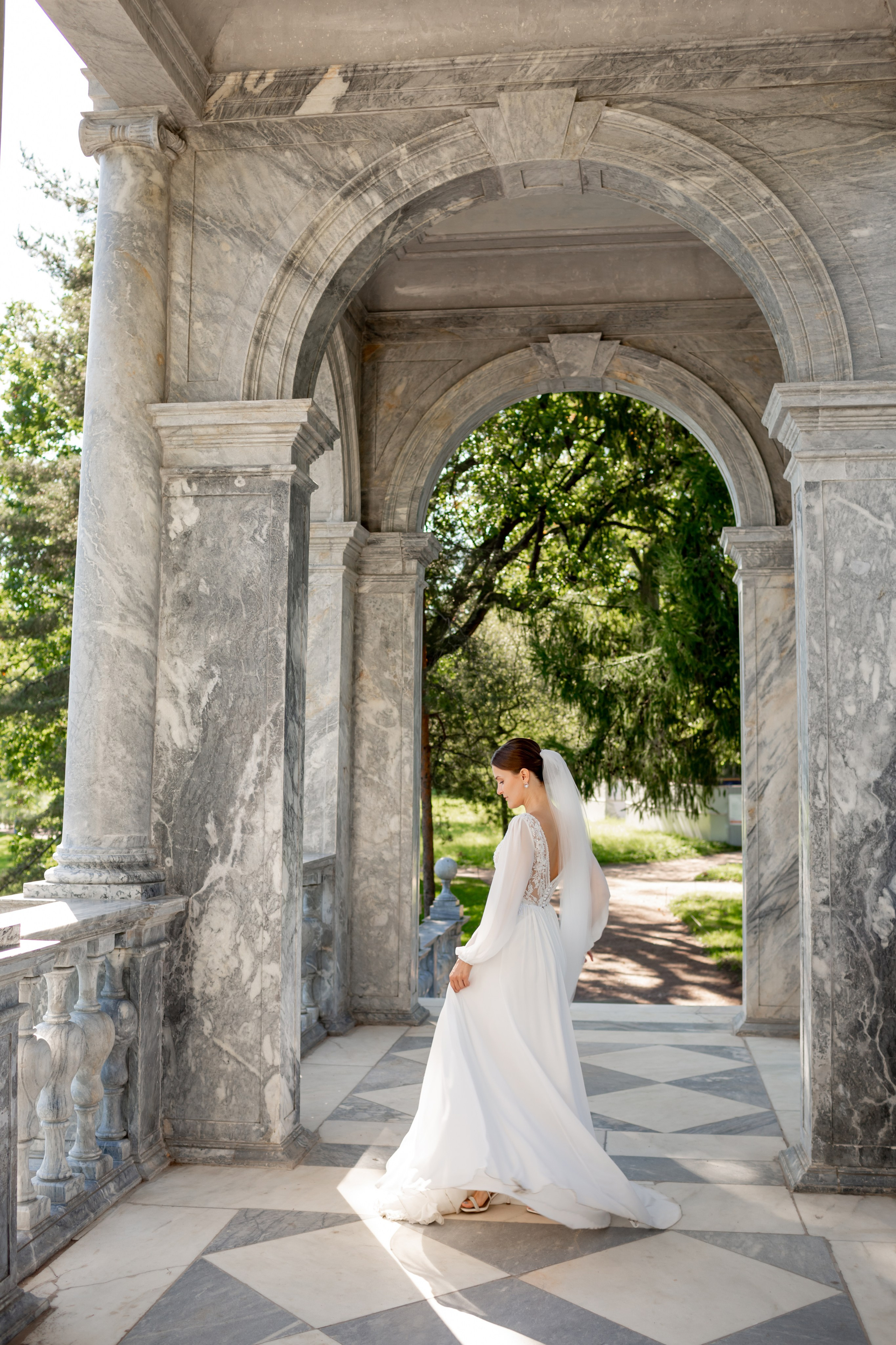 Лучшие места для фотосессии в Екатерининском парке. Свадебный фотограф Кирилл Белый