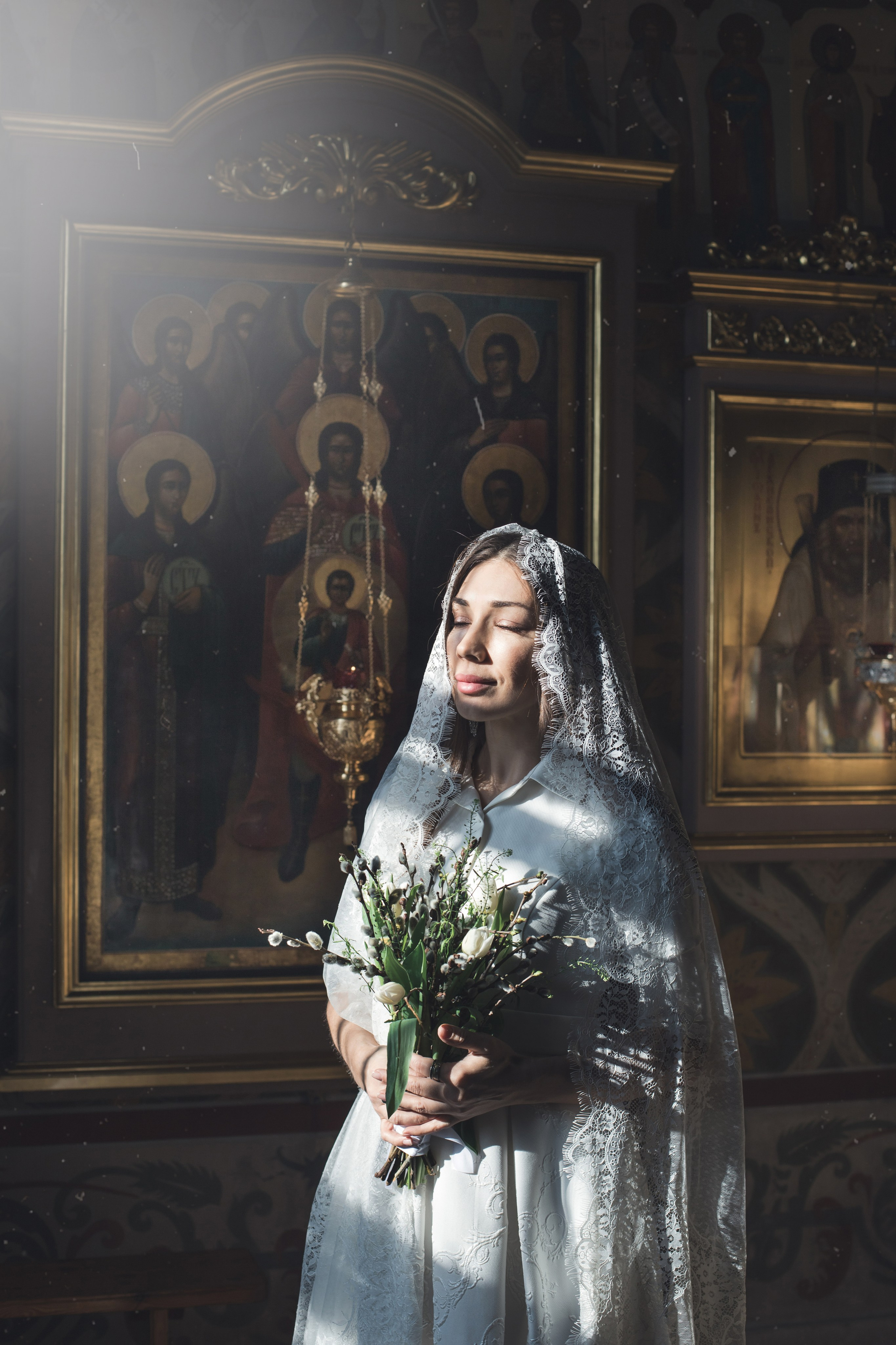 Церковная съёмка. Фотограф на венчание, крещение в Москве| Ивантеевке| Пушкино