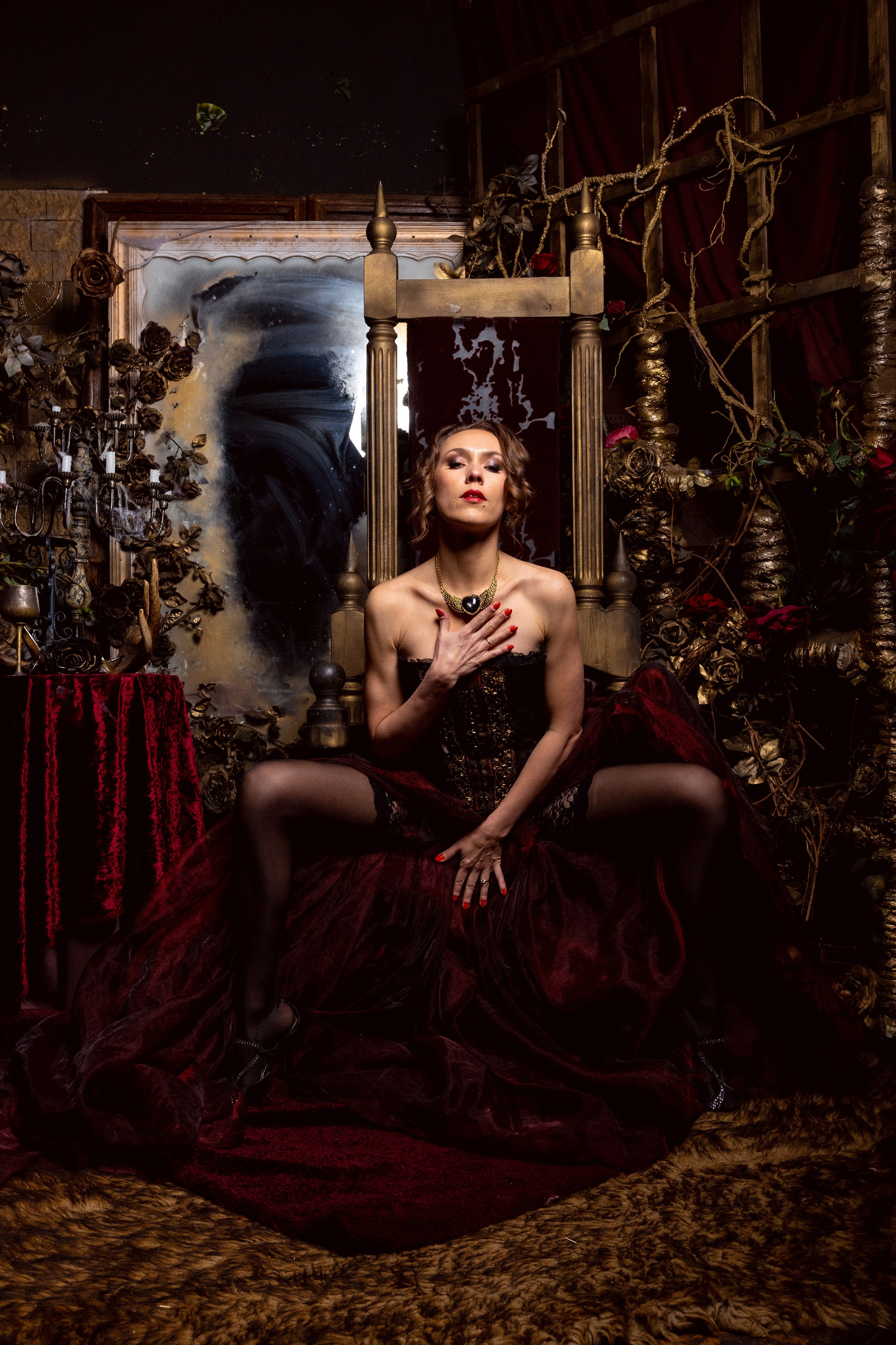 Юлия «Королевская роскошь». Дарья Бухреева — фотограф, видеограф и фототерапевт. Москва и мир