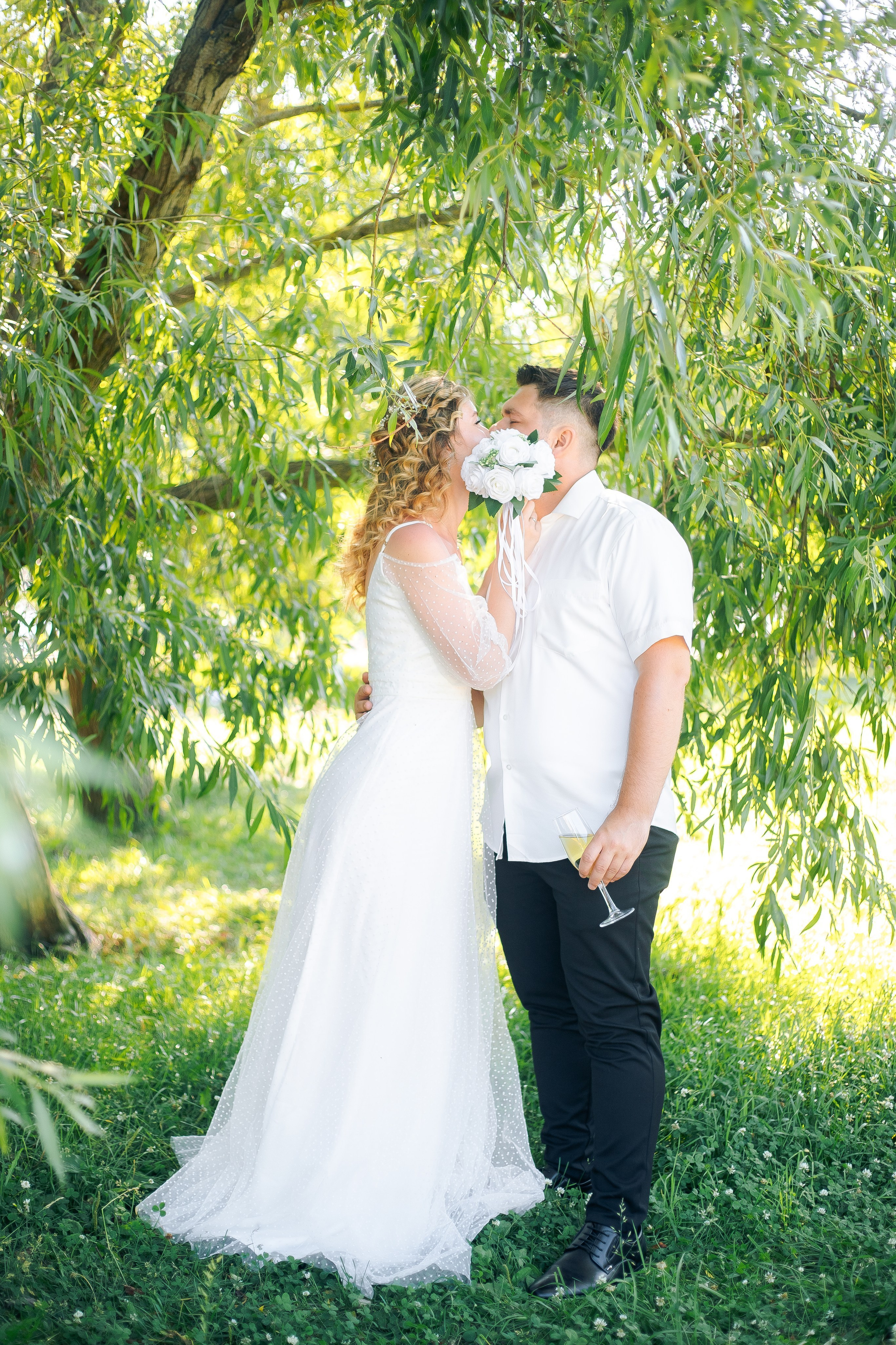 Свадебная фотосессия в парке Санкт-Петербург