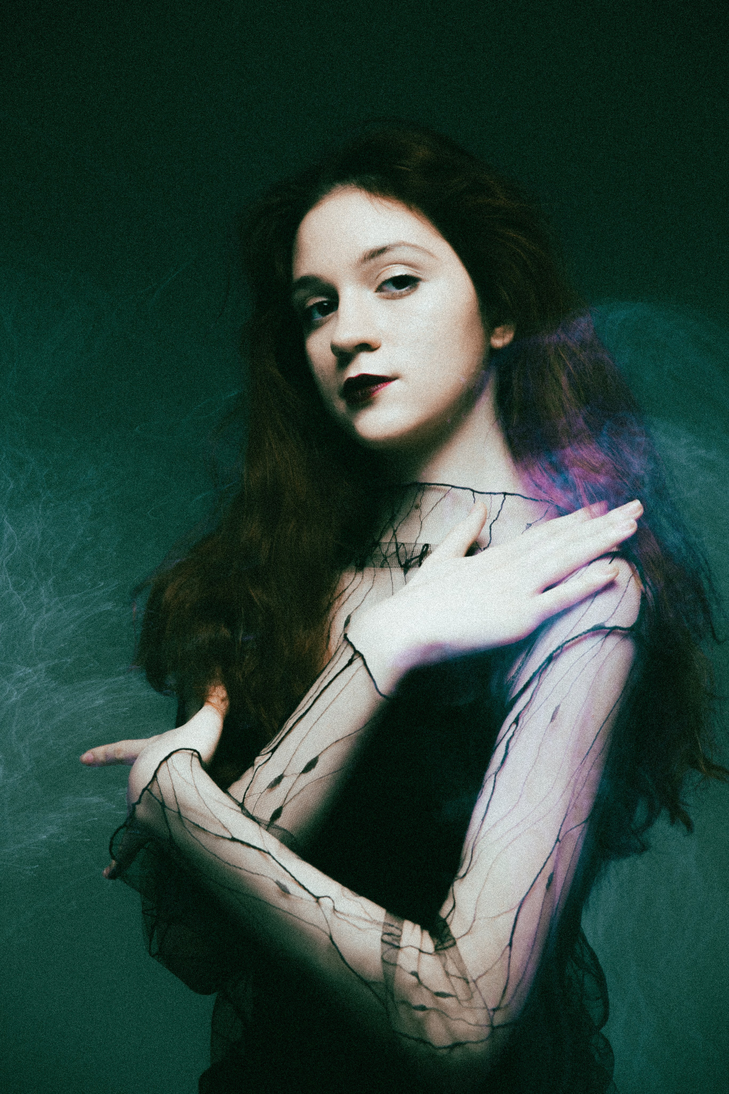 Арина. Световая кисть. Фотограф в Санкт-Петербурге Алена Сертакова