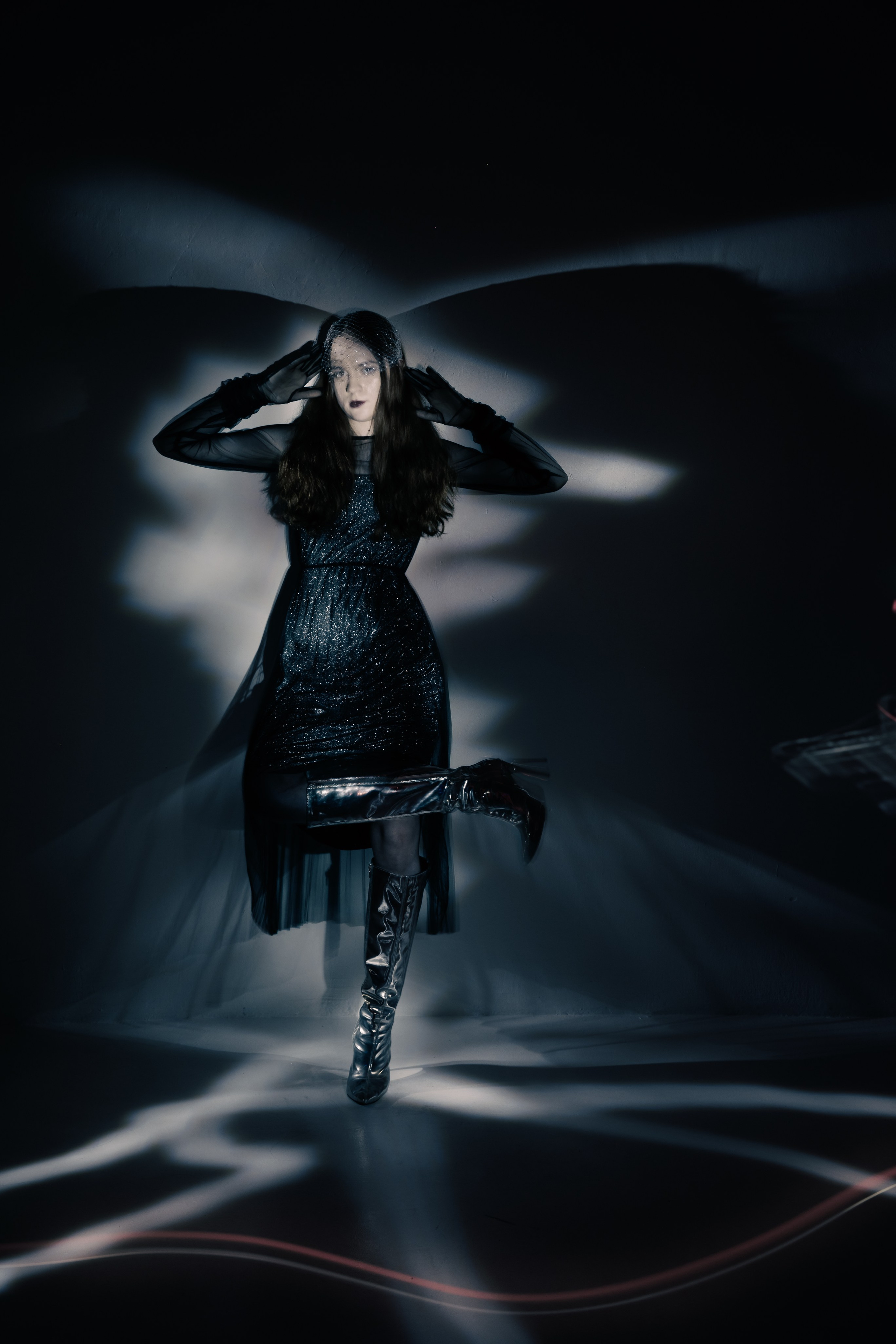 Арина. Световая кисть. Фотограф в Санкт-Петербурге Алена Сертакова