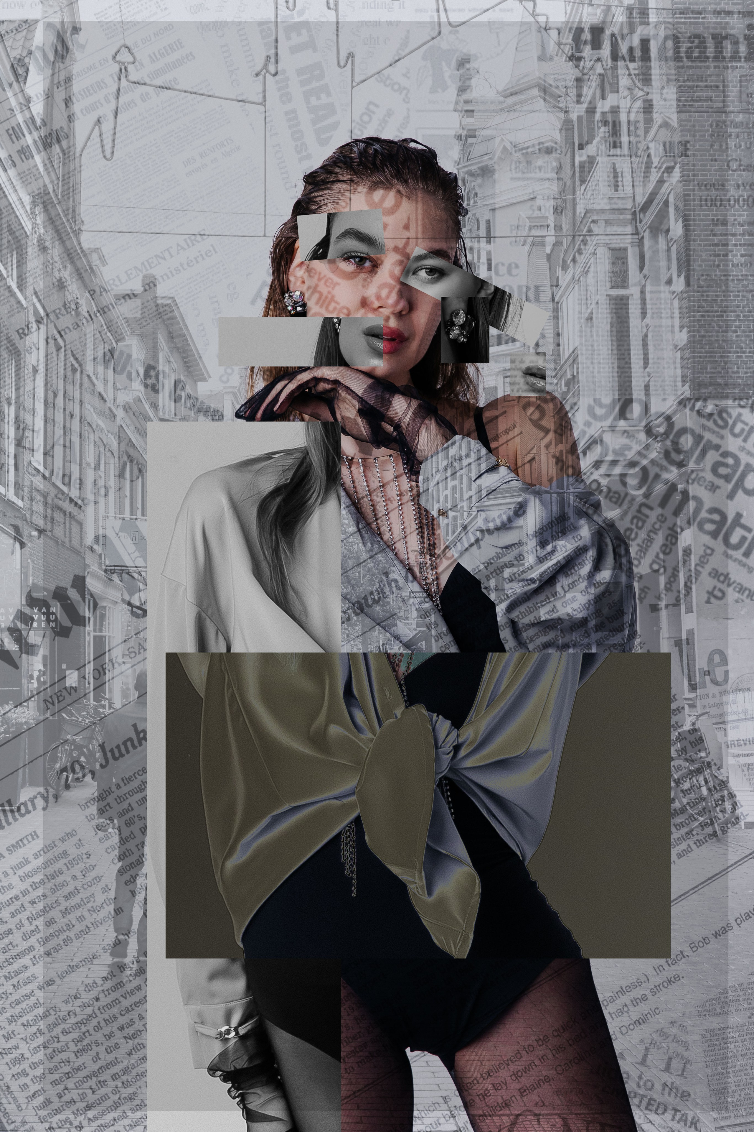 Юля. Коллажи и брызги. Фотограф в Санкт-Петербурге Алена Сертакова