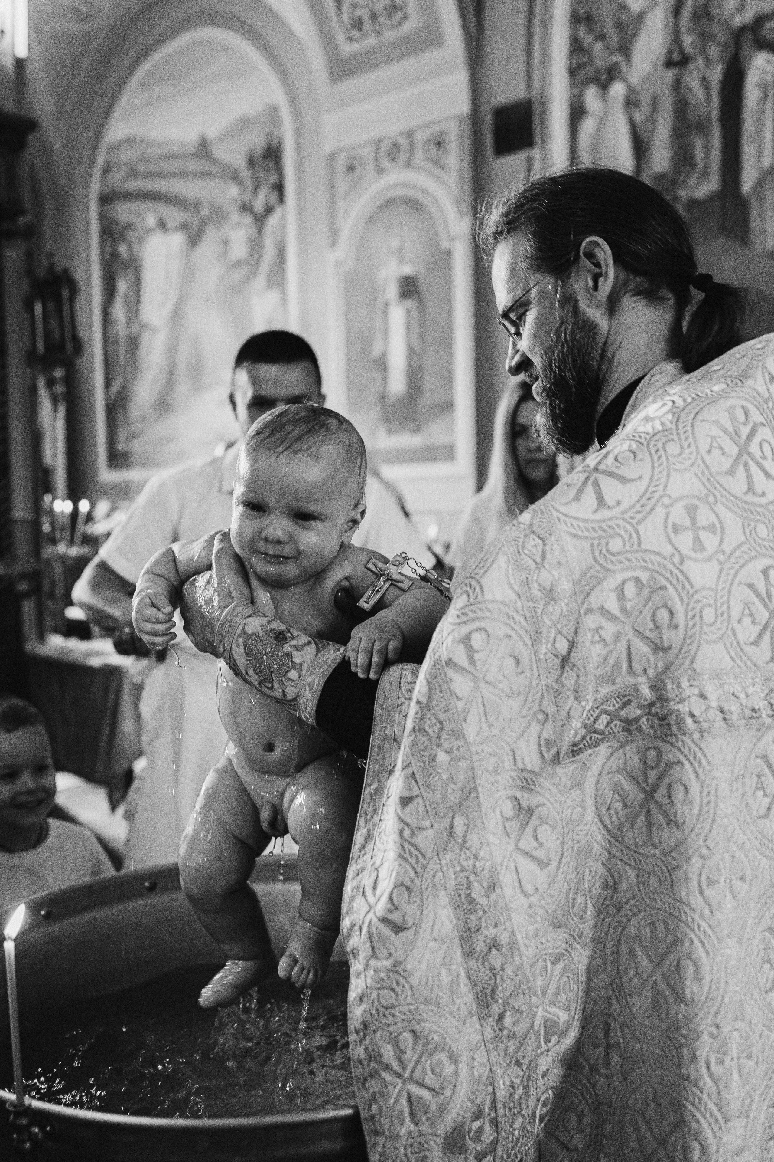 Репортажная Съемка Крещения в Москве