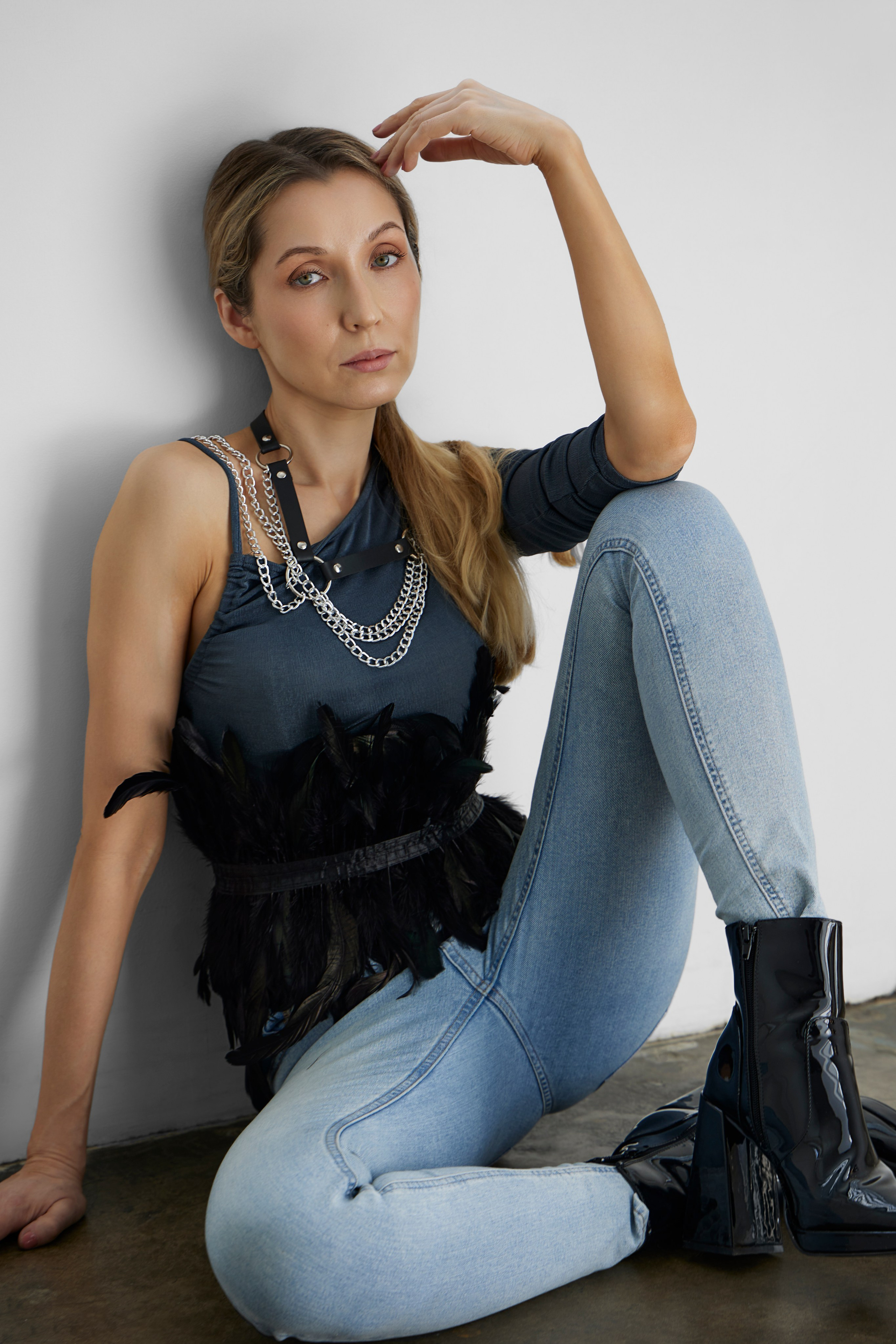Fashion portrait of a female model for a professional model portfolio in Sydney