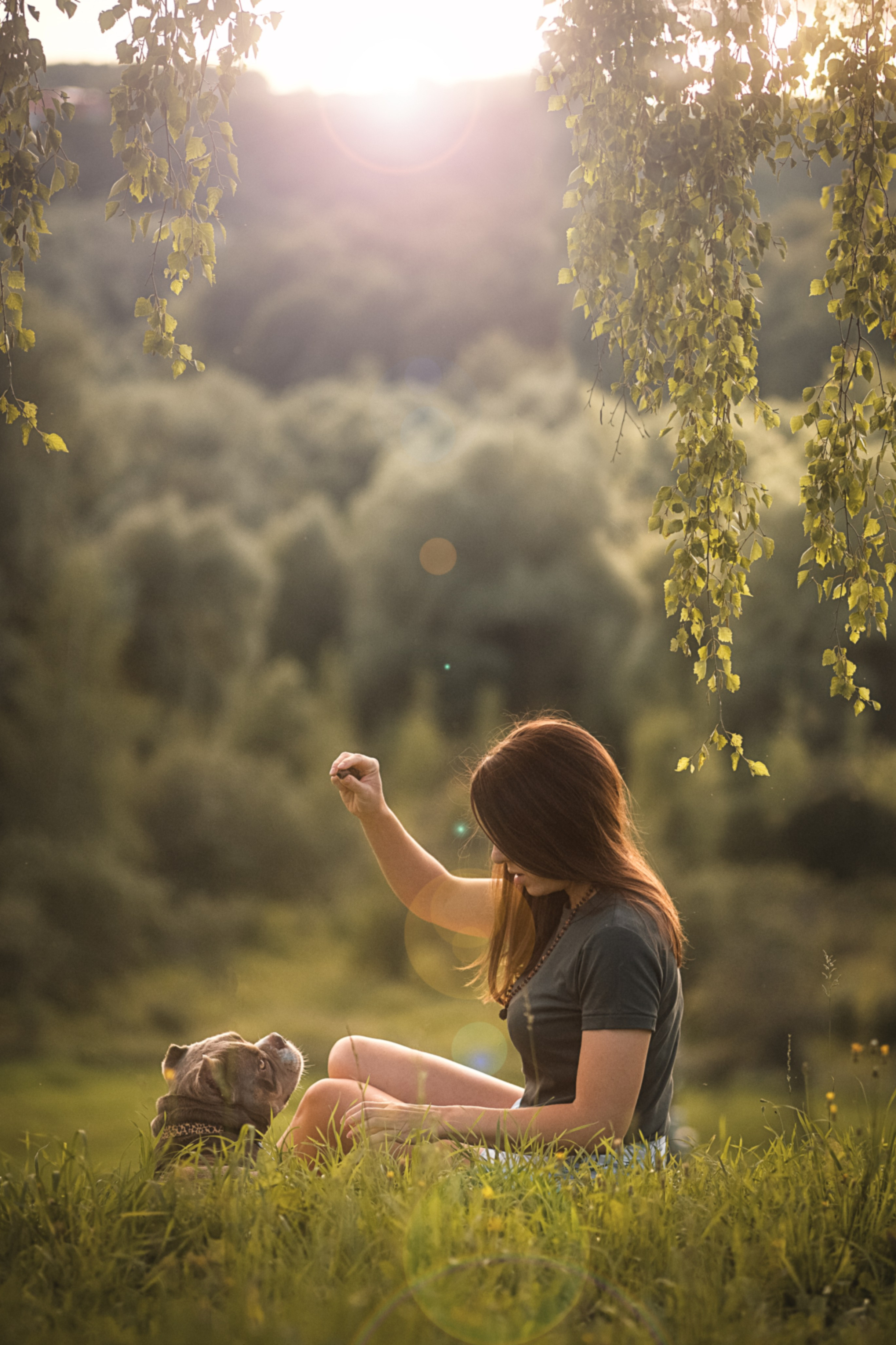 Фотосессия в москве с собакой