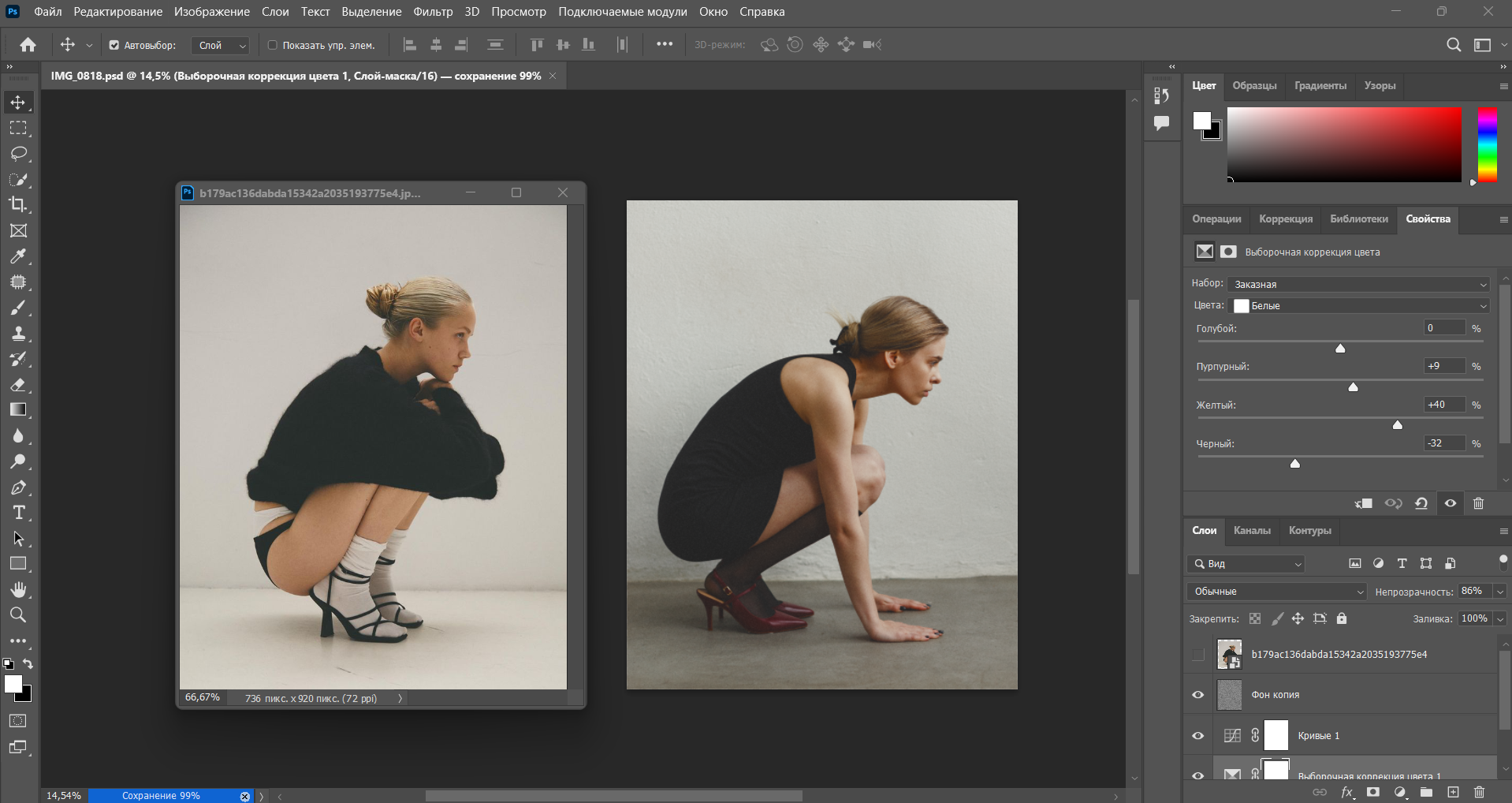 Курс по обработке фотографий. Фотограф в Москве — Евгения Прокопенко