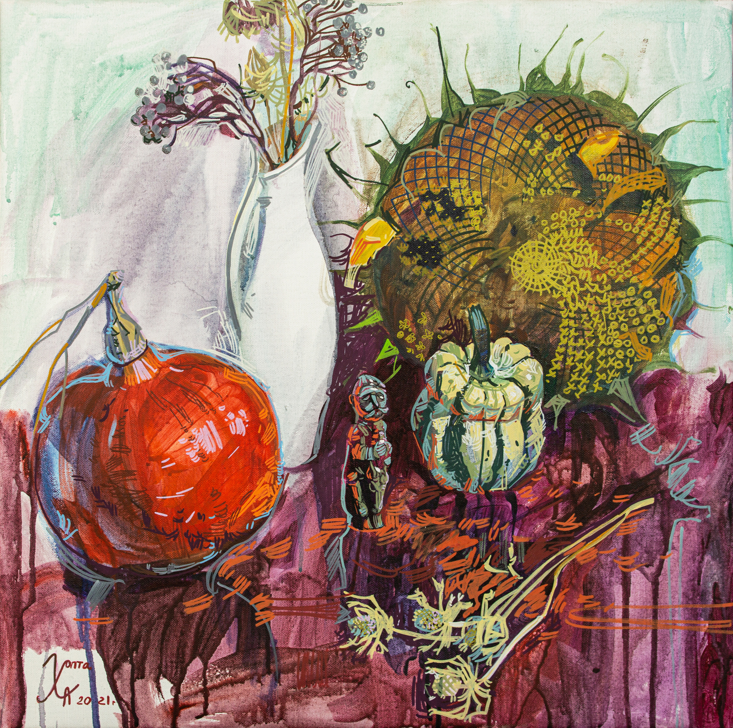 ЖИВОПИСЬ ЦЕНЫ. Artist Anna Khopta. Oil and Acrylic Paintings. Moscow
