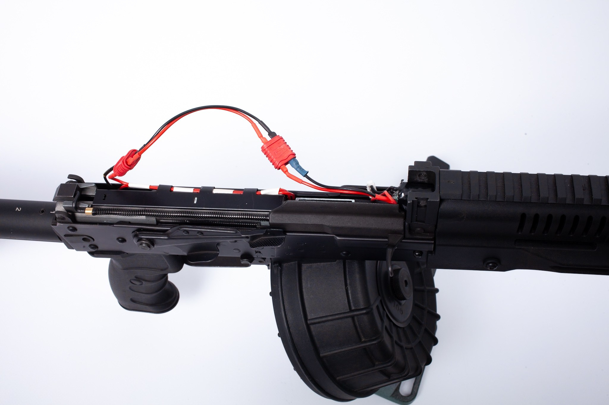 Тюнинг и ремонт страйкбольного пулемёта РПК-16 LCT. Страйкбольная мастерская Бигич Воркшоп