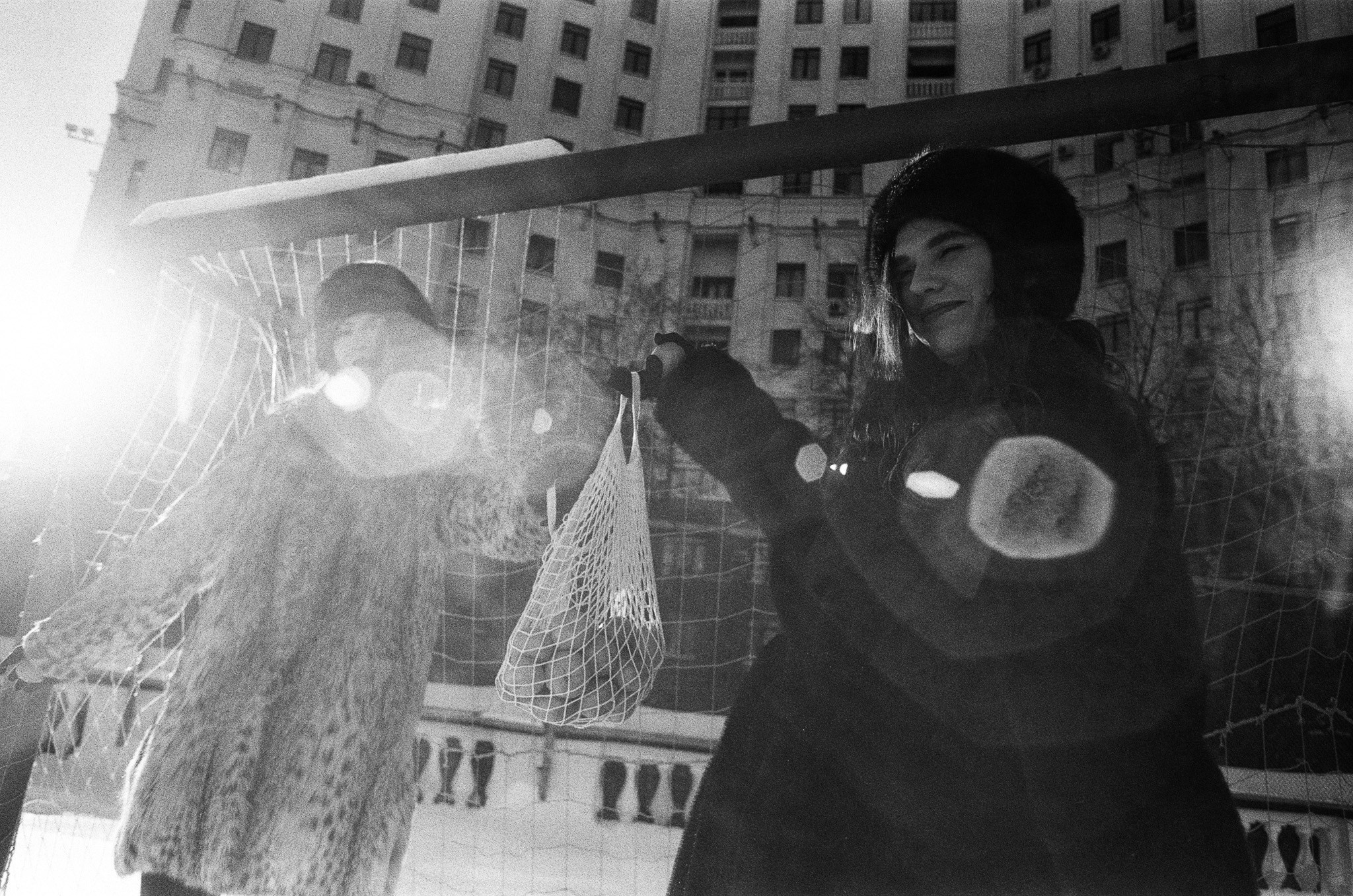 съемка в ретро стиле на пленочный фотоаппарат