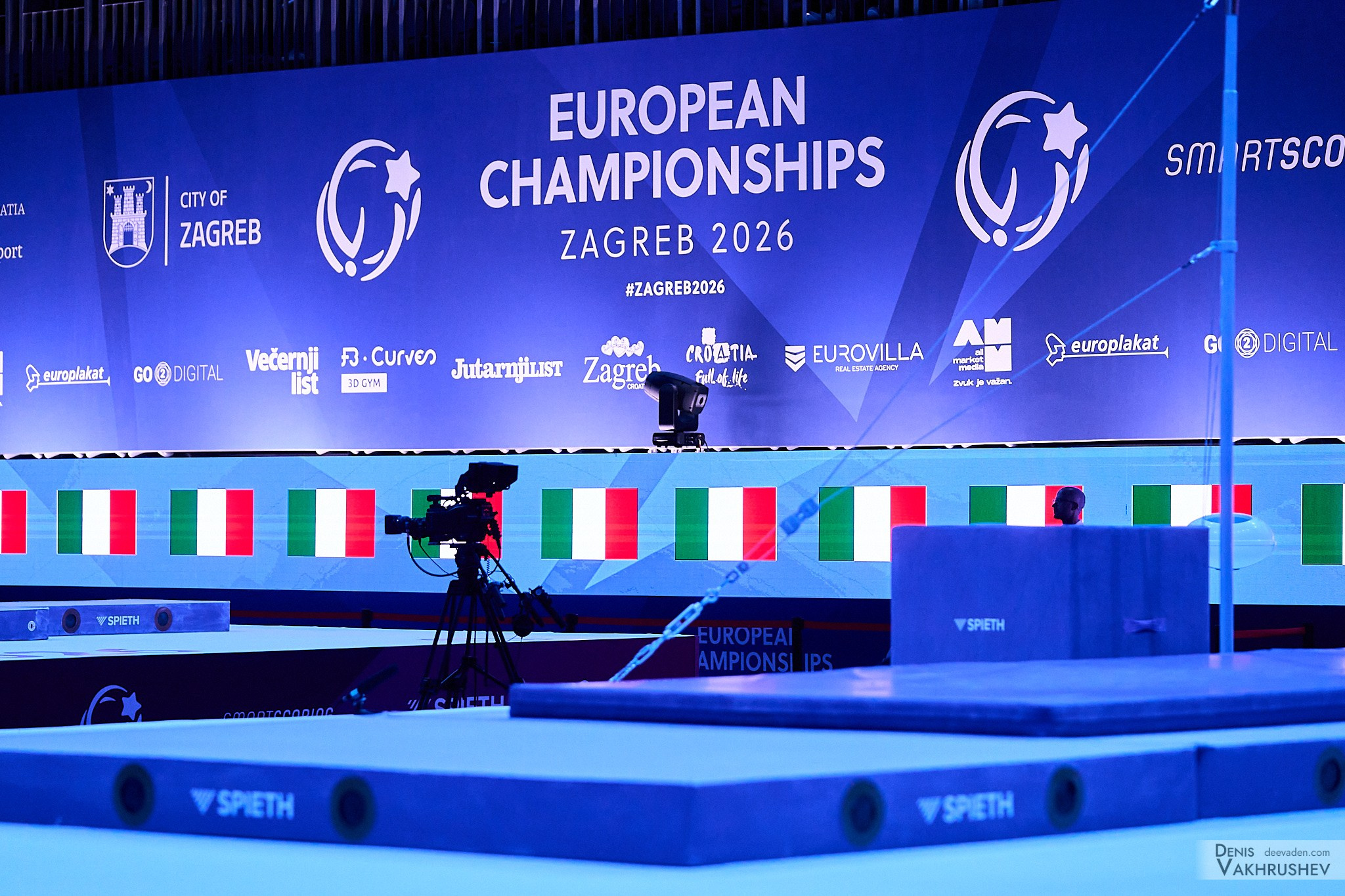 European Gymnastics Championships — Zagreb 2026. Event Lens Photo | @deevaden