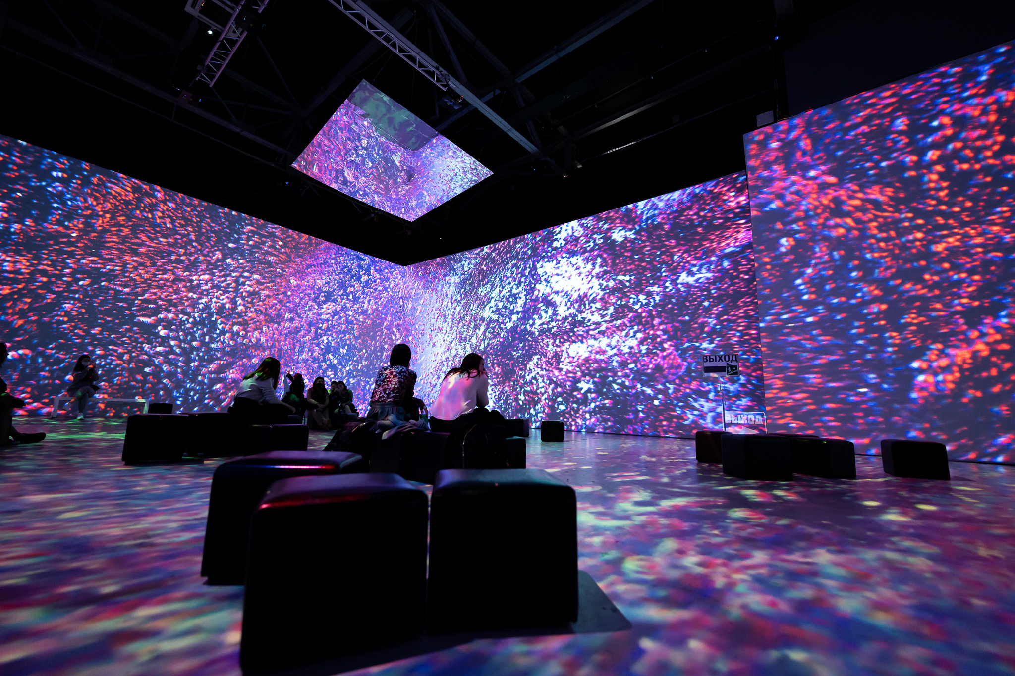 Мультимедиа выставка в арт-пространстве ARTPLAY в Москве