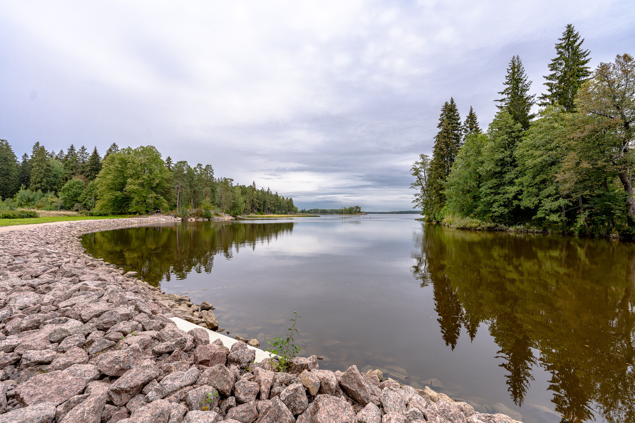 Парк Монрепо в Выборге