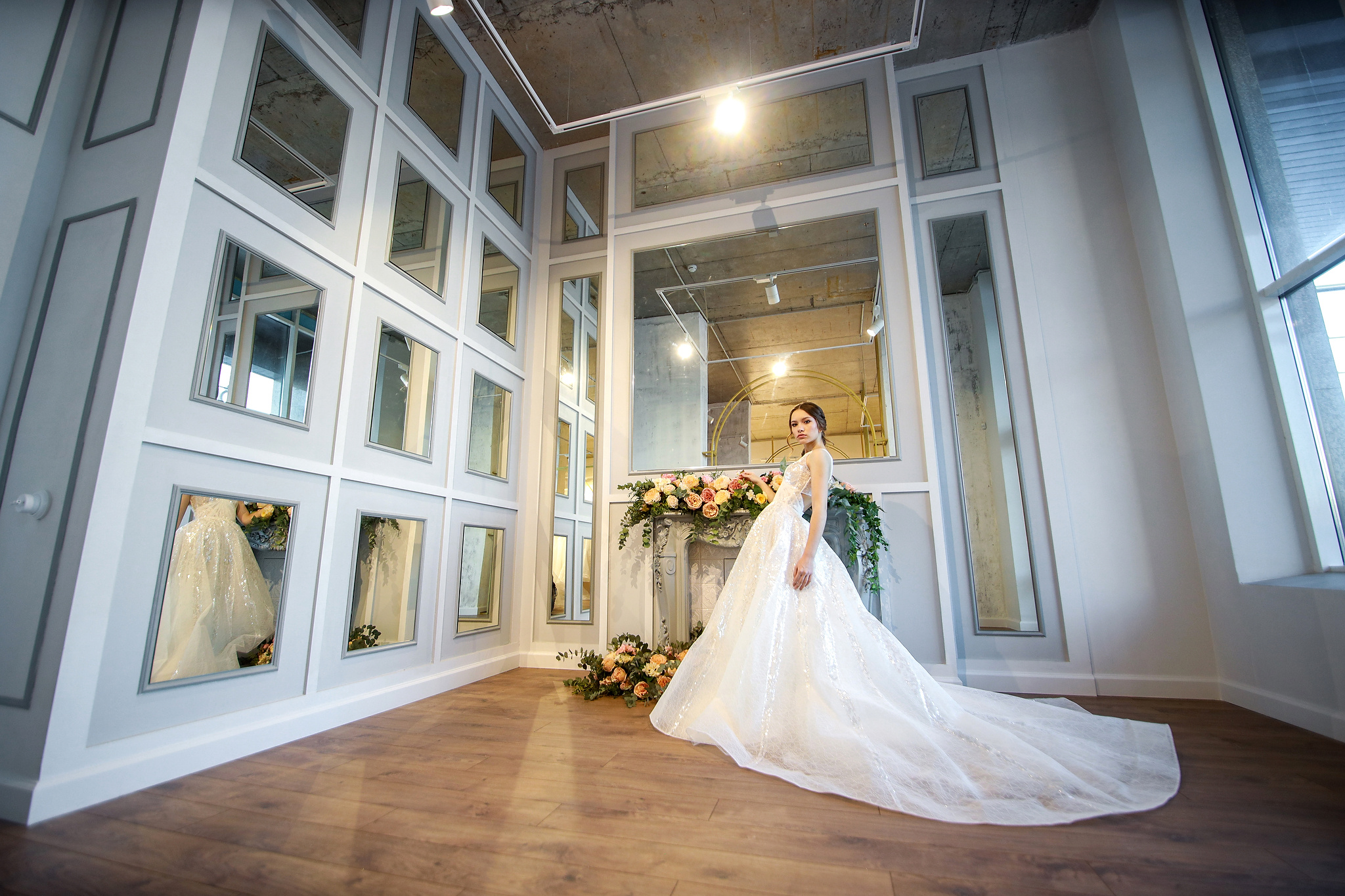 Съёмка для свадебного салона «Boudoir». Фотограф Антон Никандров