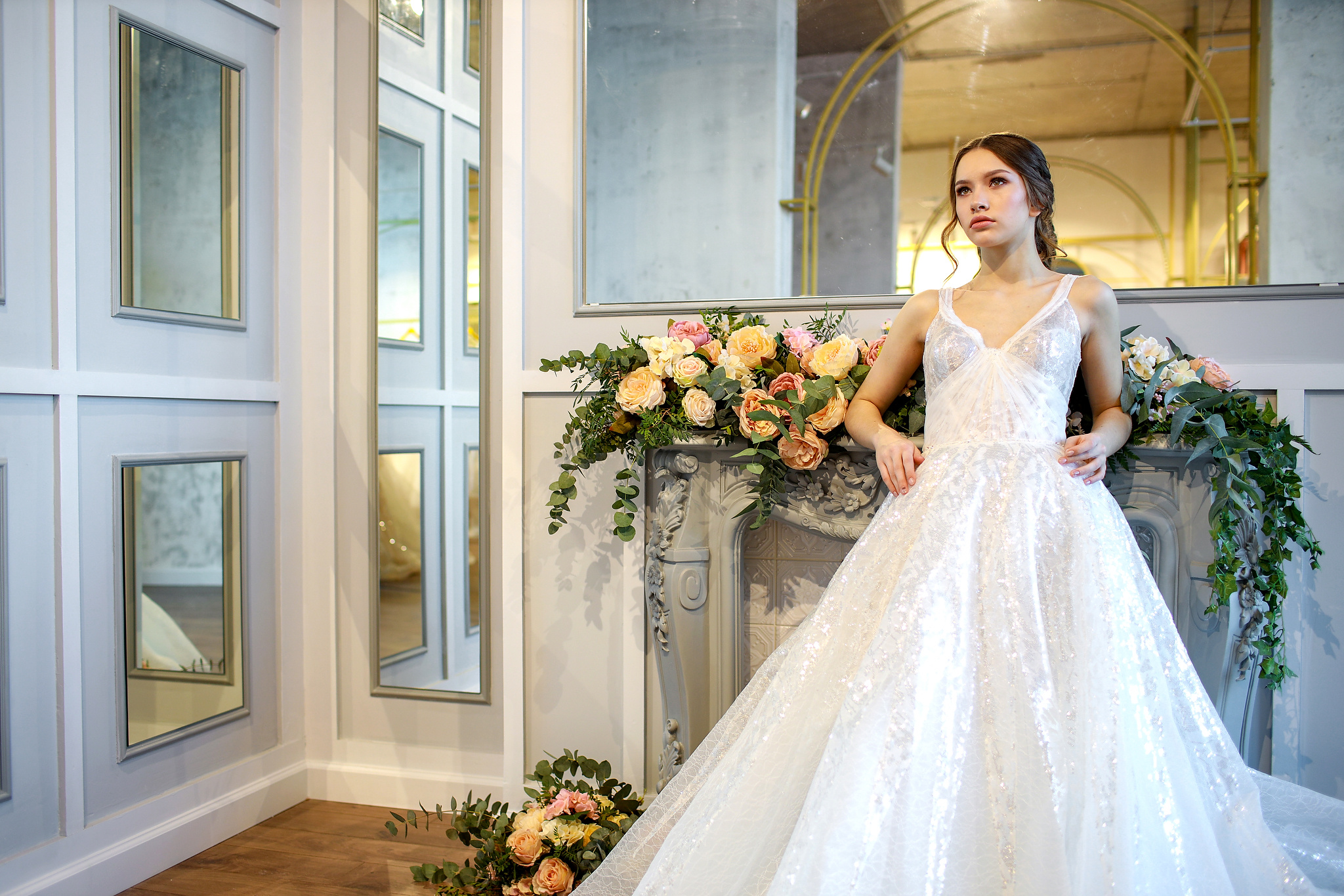 Съёмка для свадебного салона «Boudoir». Фотограф Антон Никандров