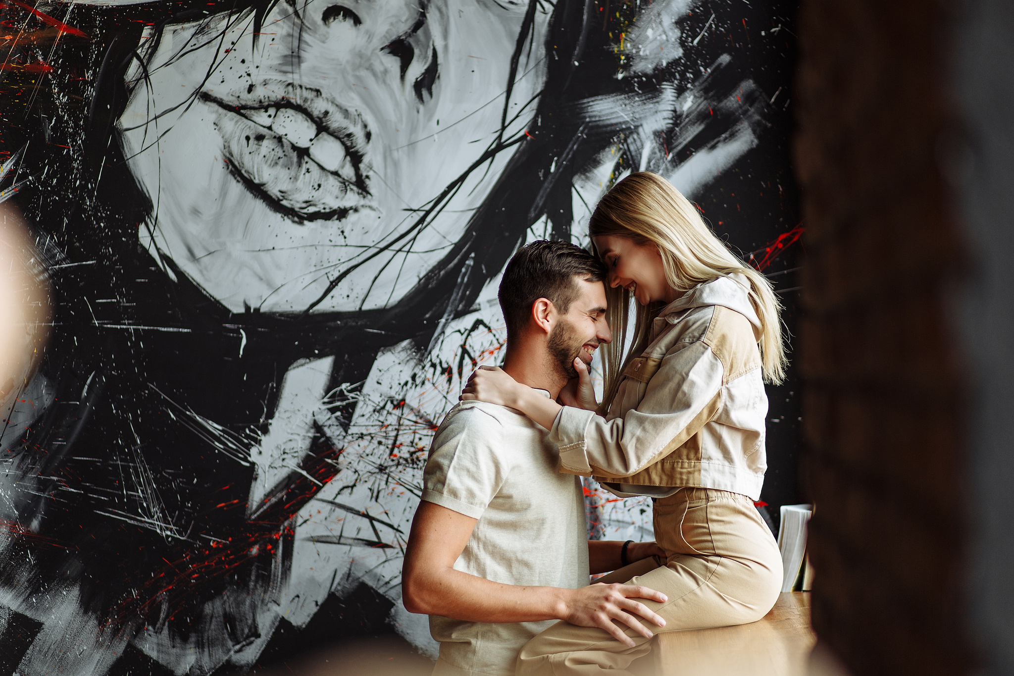 Маша и Женя. Два квадратных метра кофейни. Фотограф Антон Никандров