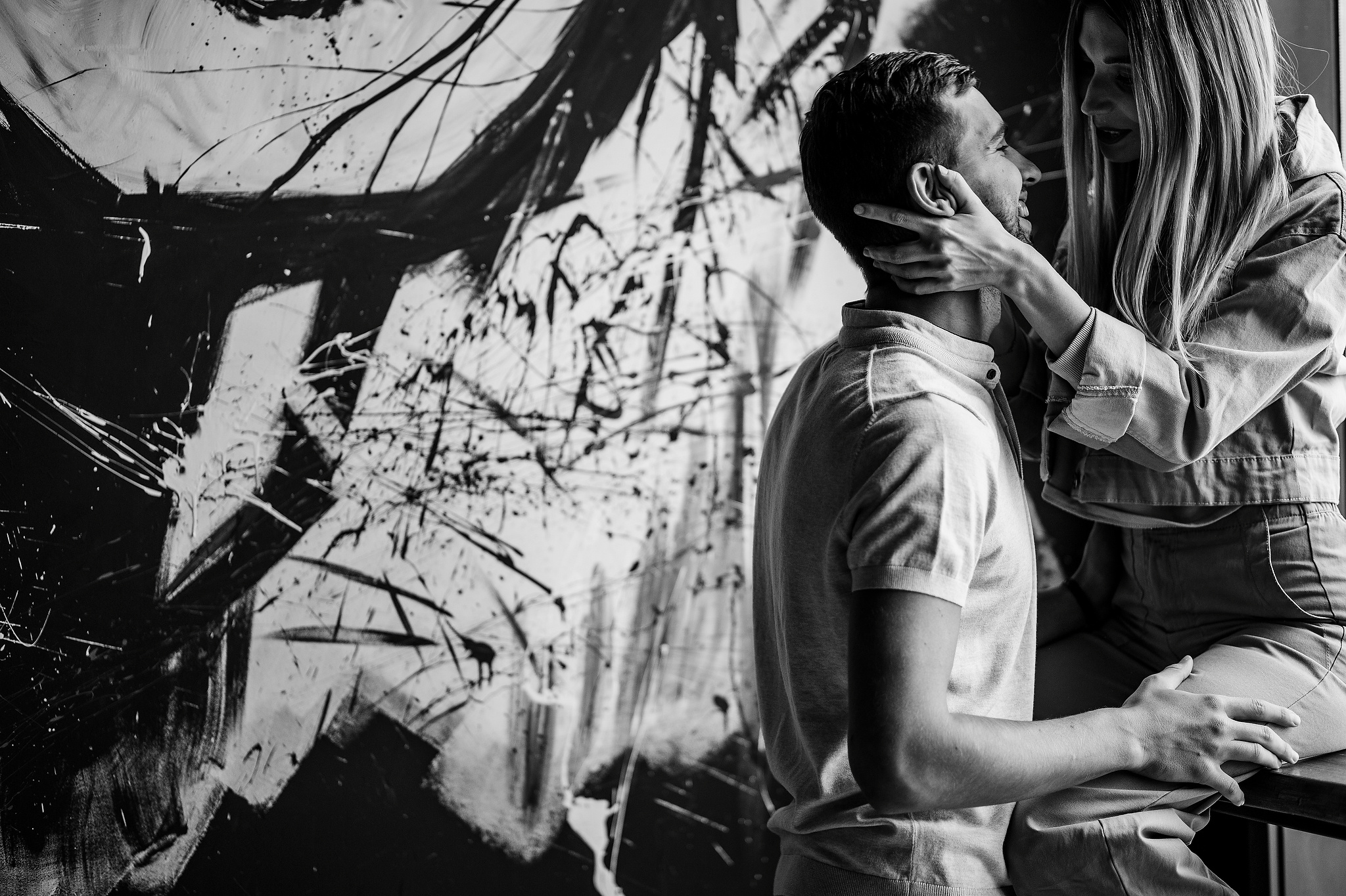 Маша и Женя. Два квадратных метра кофейни. Фотограф Антон Никандров