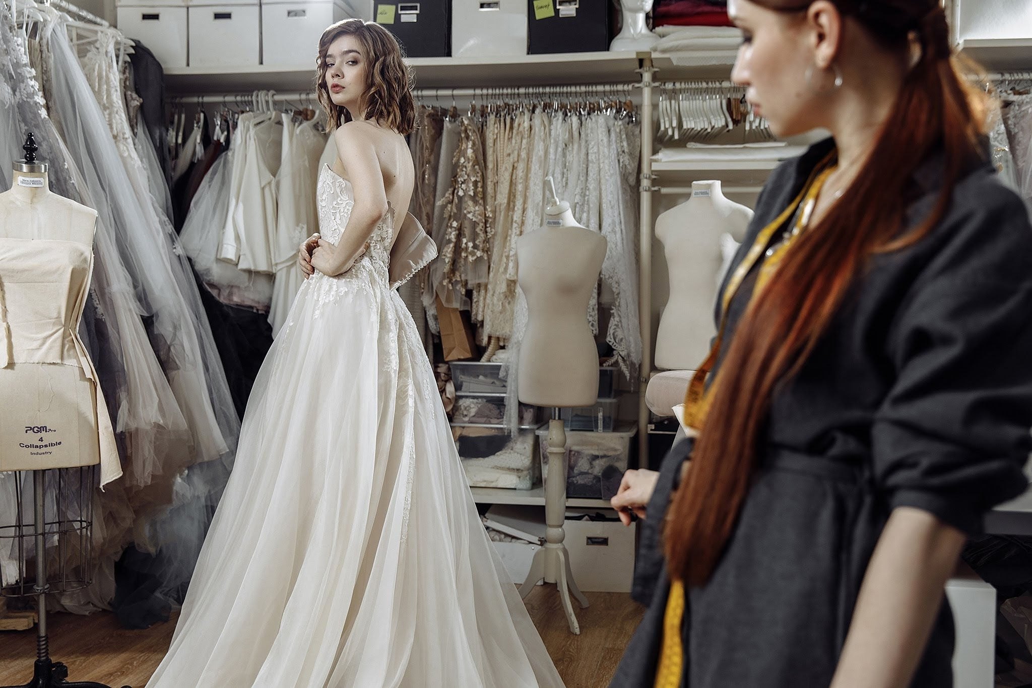 Съемка для дизайнера свадебных платьев. Фотограф Игорь Цаплин