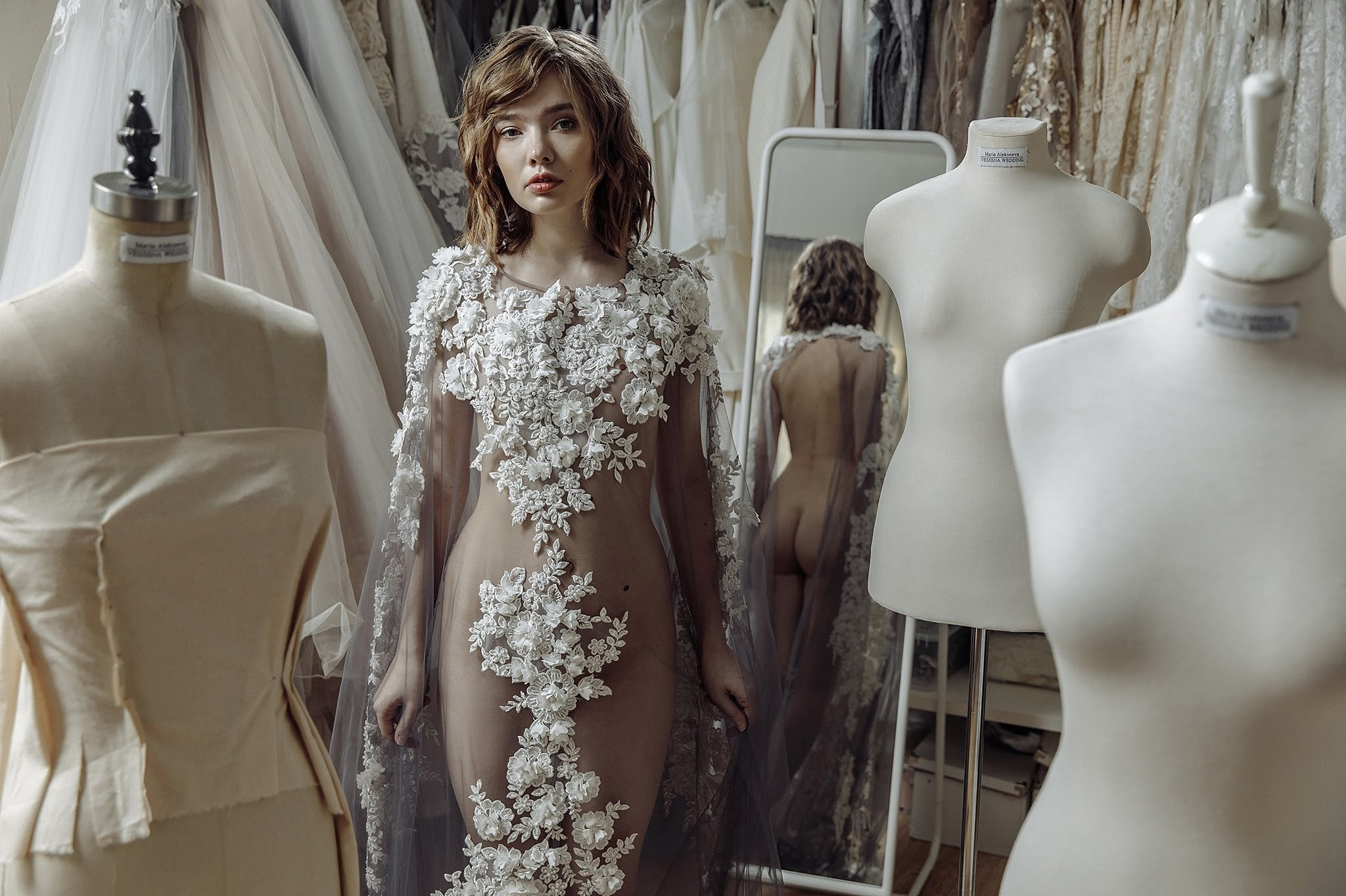 Съемка для дизайнера свадебных платьев. Фотограф Игорь Цаплин