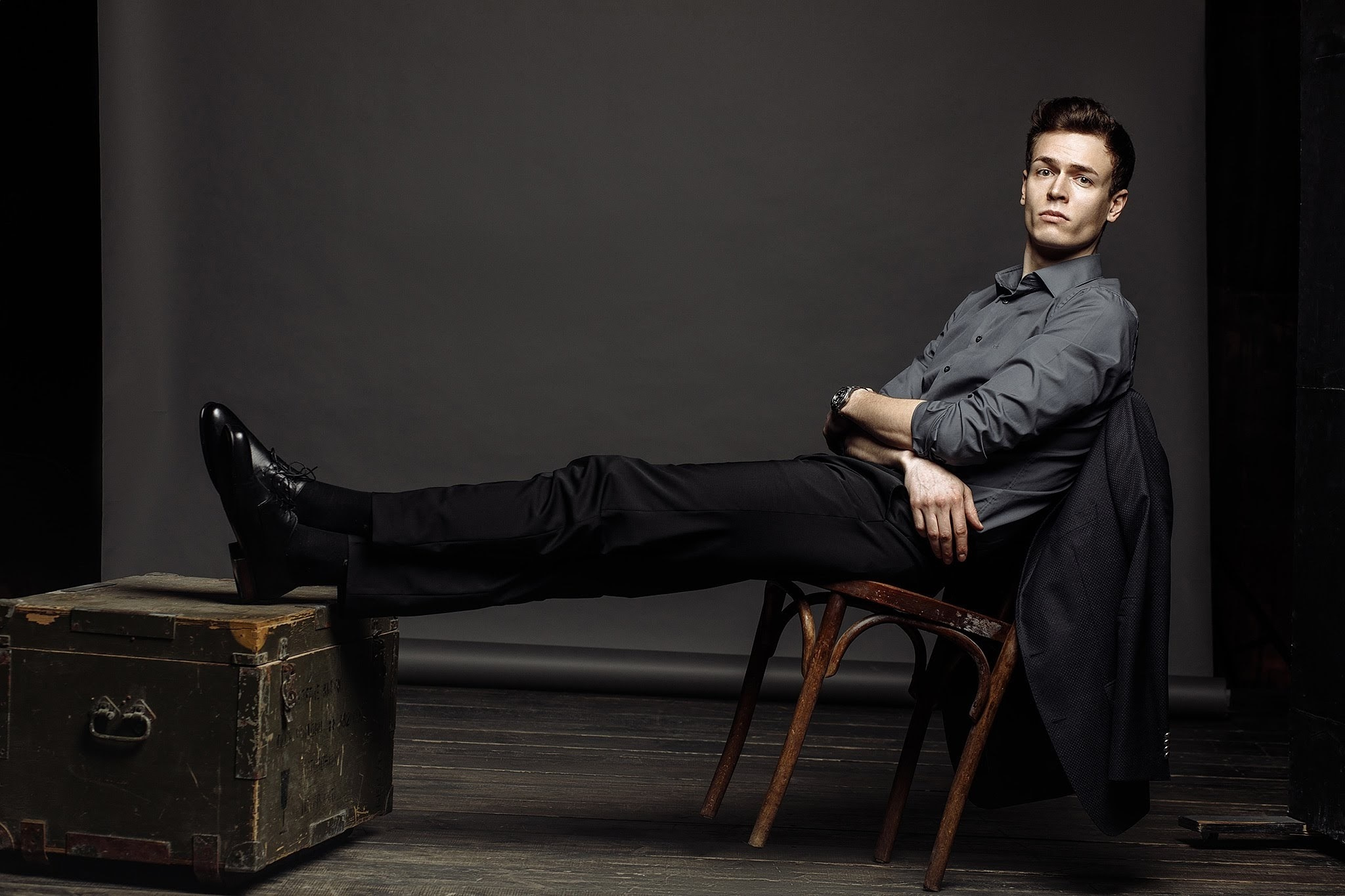 Евгений. Потрет ведущего. Фотограф Игорь Цаплин