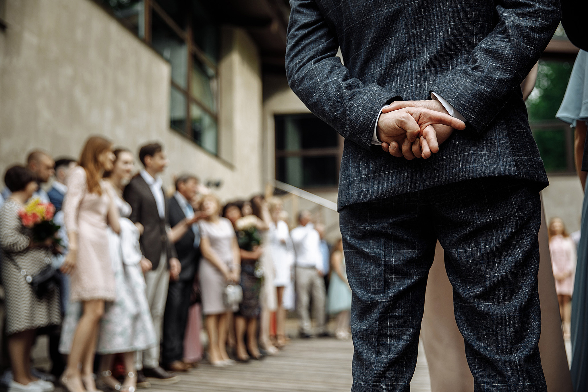 Невеста была прекрасная, погода была ужасная. Фотограф Игорь Цаплин