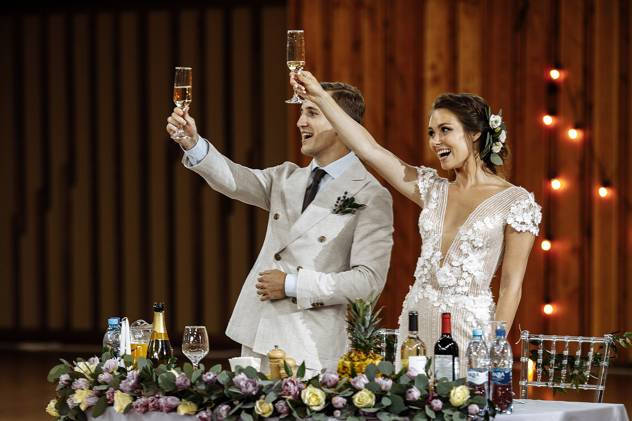 Невеста была прекрасная, погода была ужасная. Фотограф Игорь Цаплин