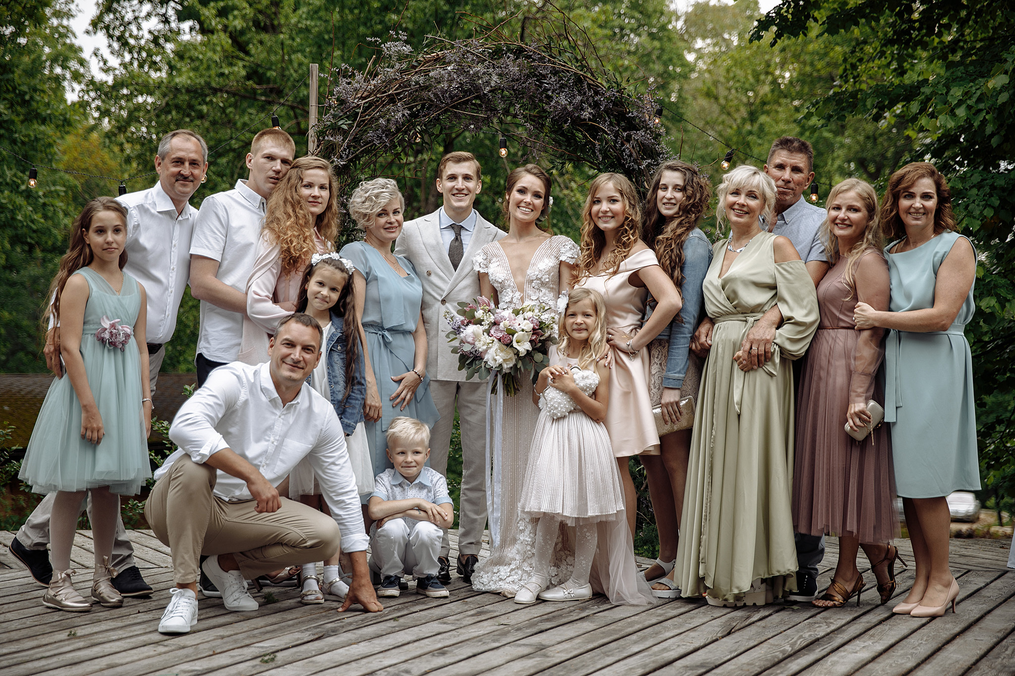 Невеста была прекрасная, погода была ужасная. Фотограф Игорь Цаплин