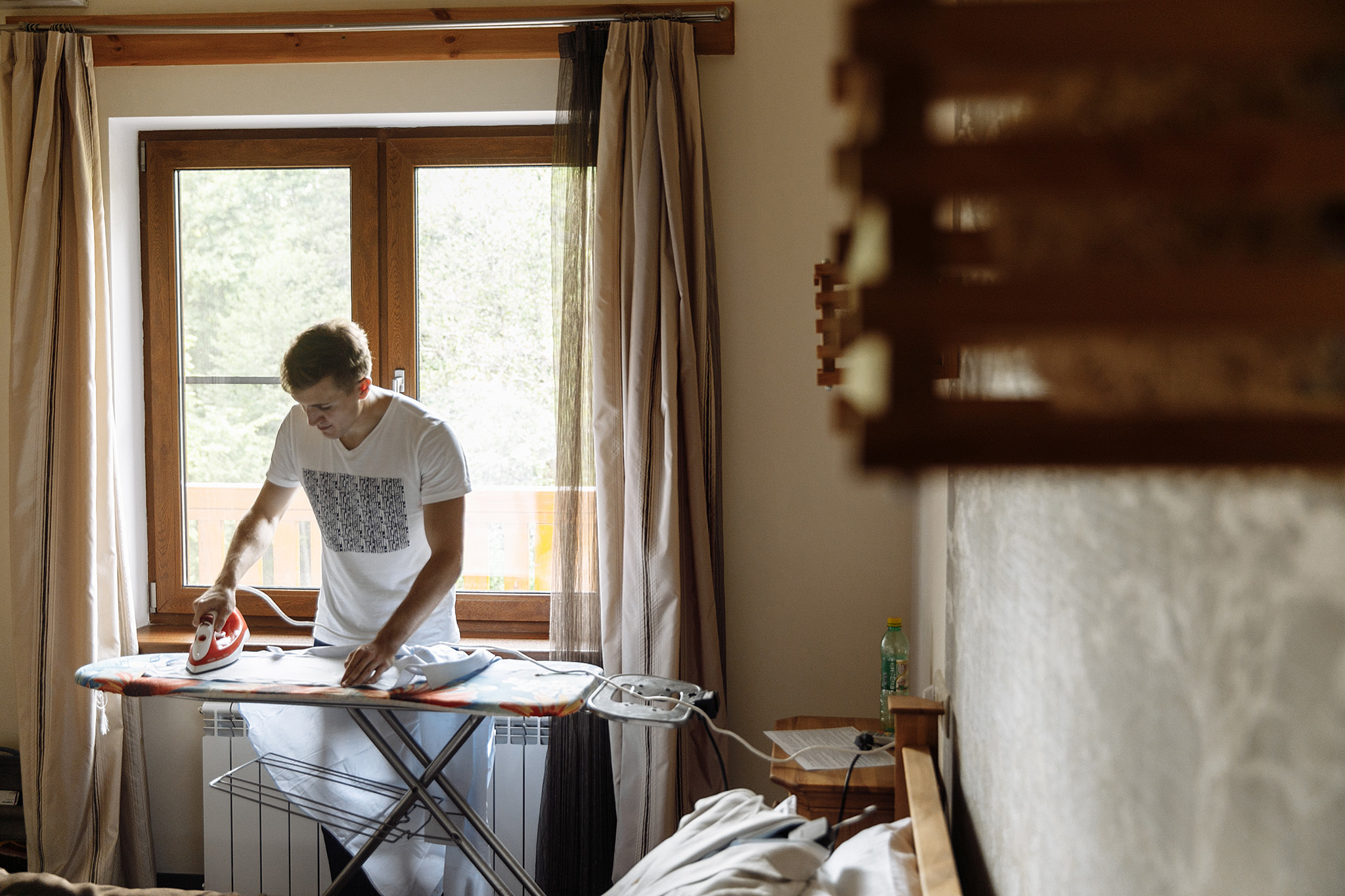 Невеста была прекрасная, погода была ужасная. Фотограф Игорь Цаплин