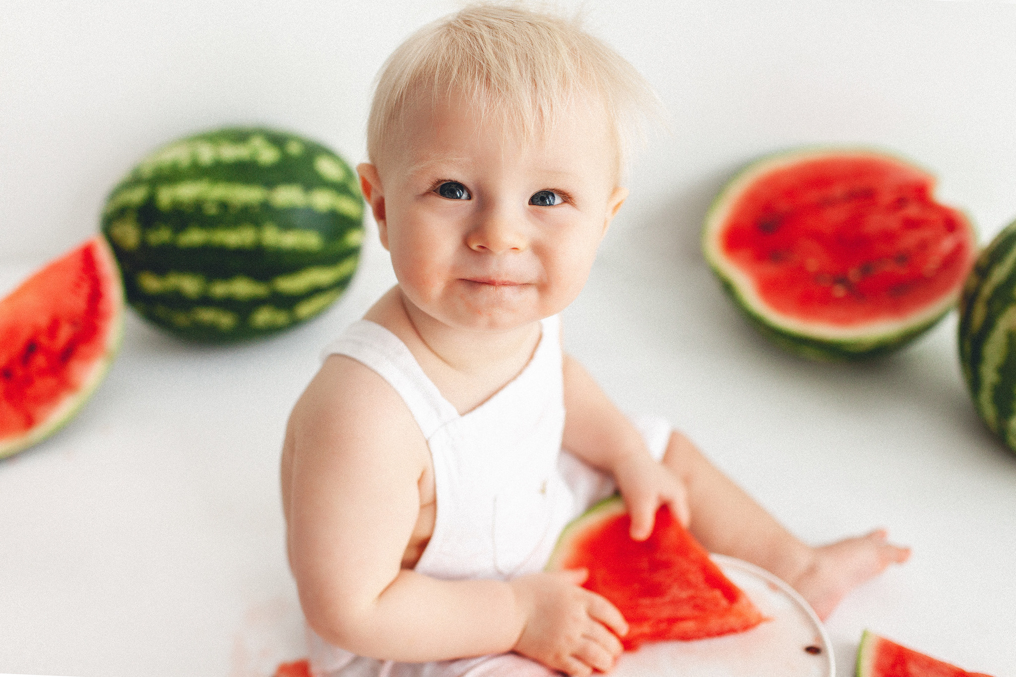 Фотосессия с Арбузиком. Детский фотограф в Самаре