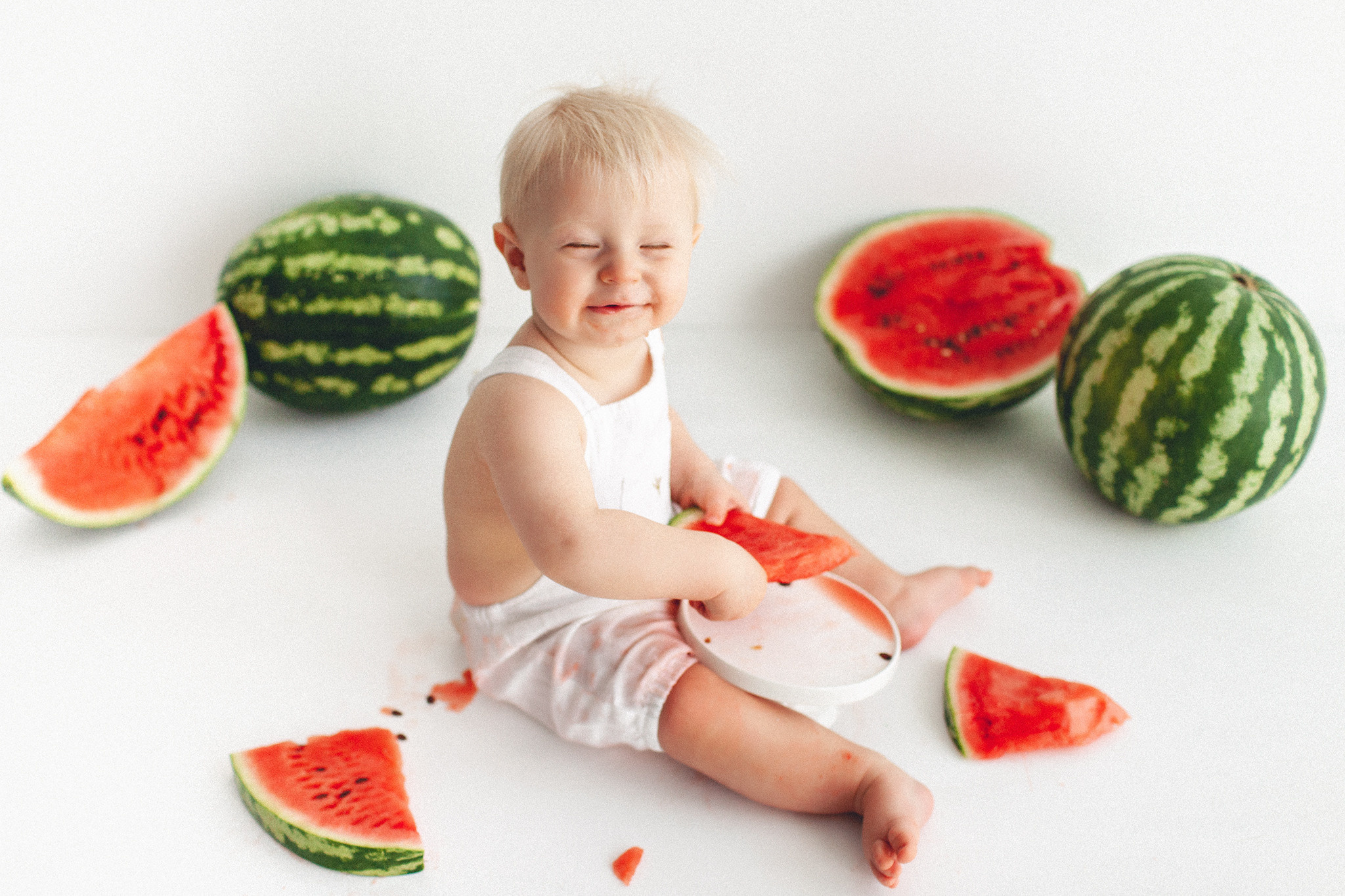 Фотосессия с Арбузиком. Детский фотограф в Самаре