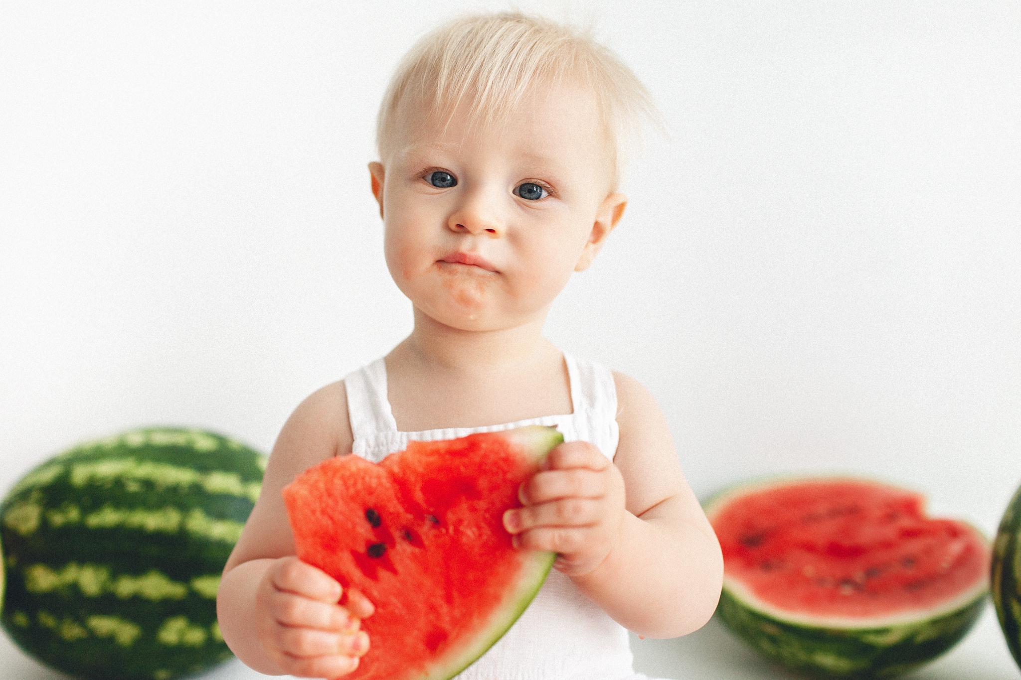 Фотосессия с Арбузиком. Детский фотограф в Самаре