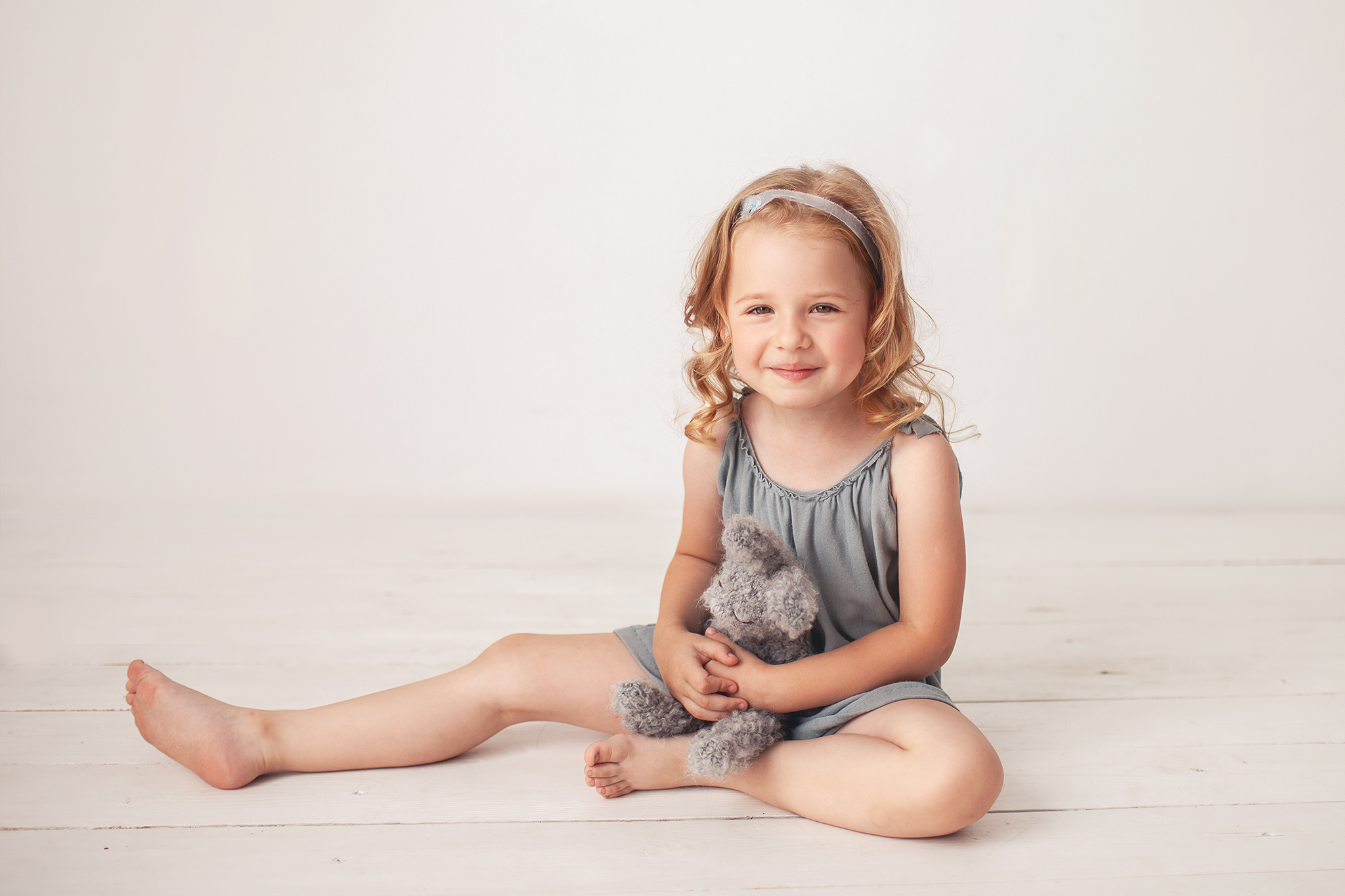 Детский портрет четырёхлетней Даши. Детский фотограф в Самаре