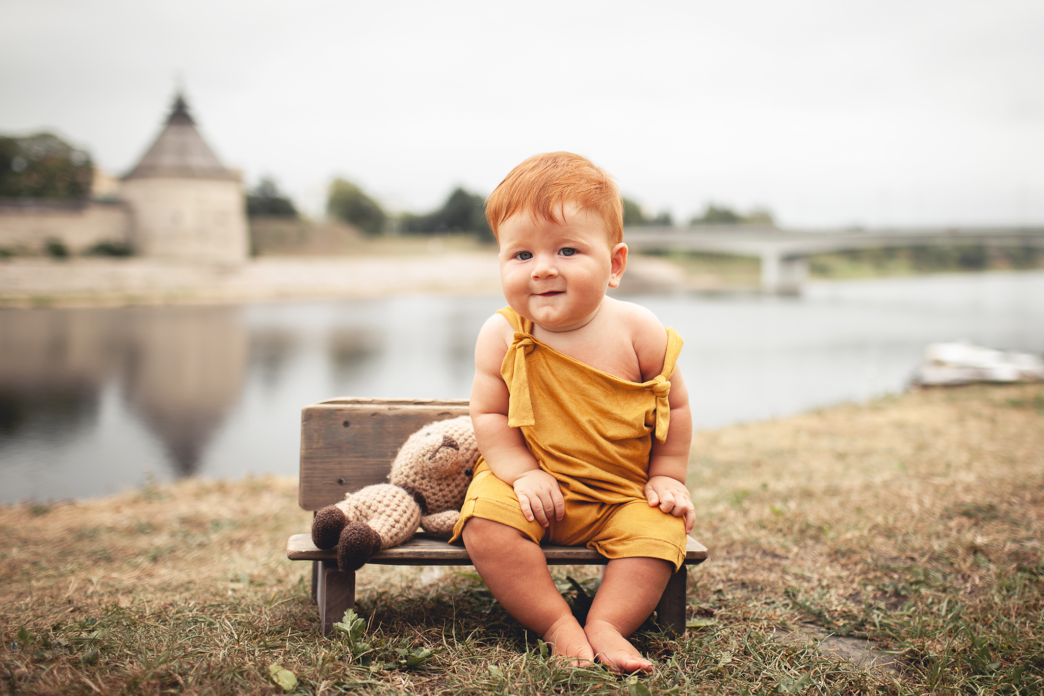 Baby LOOK на природе. Детский фотограф в Самаре