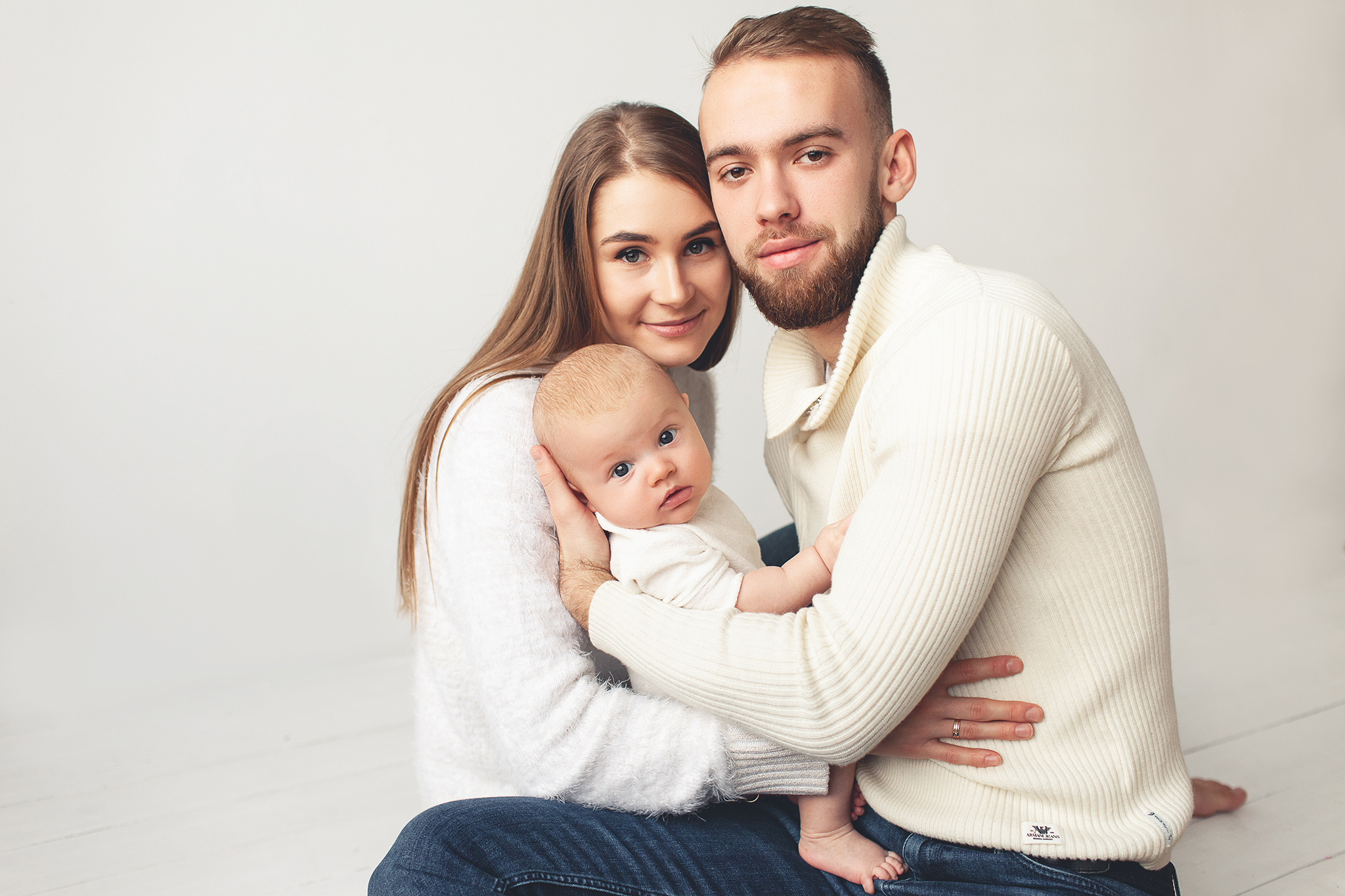 Фотосессия трёхмесячного малыша. Детский фотограф в Самаре