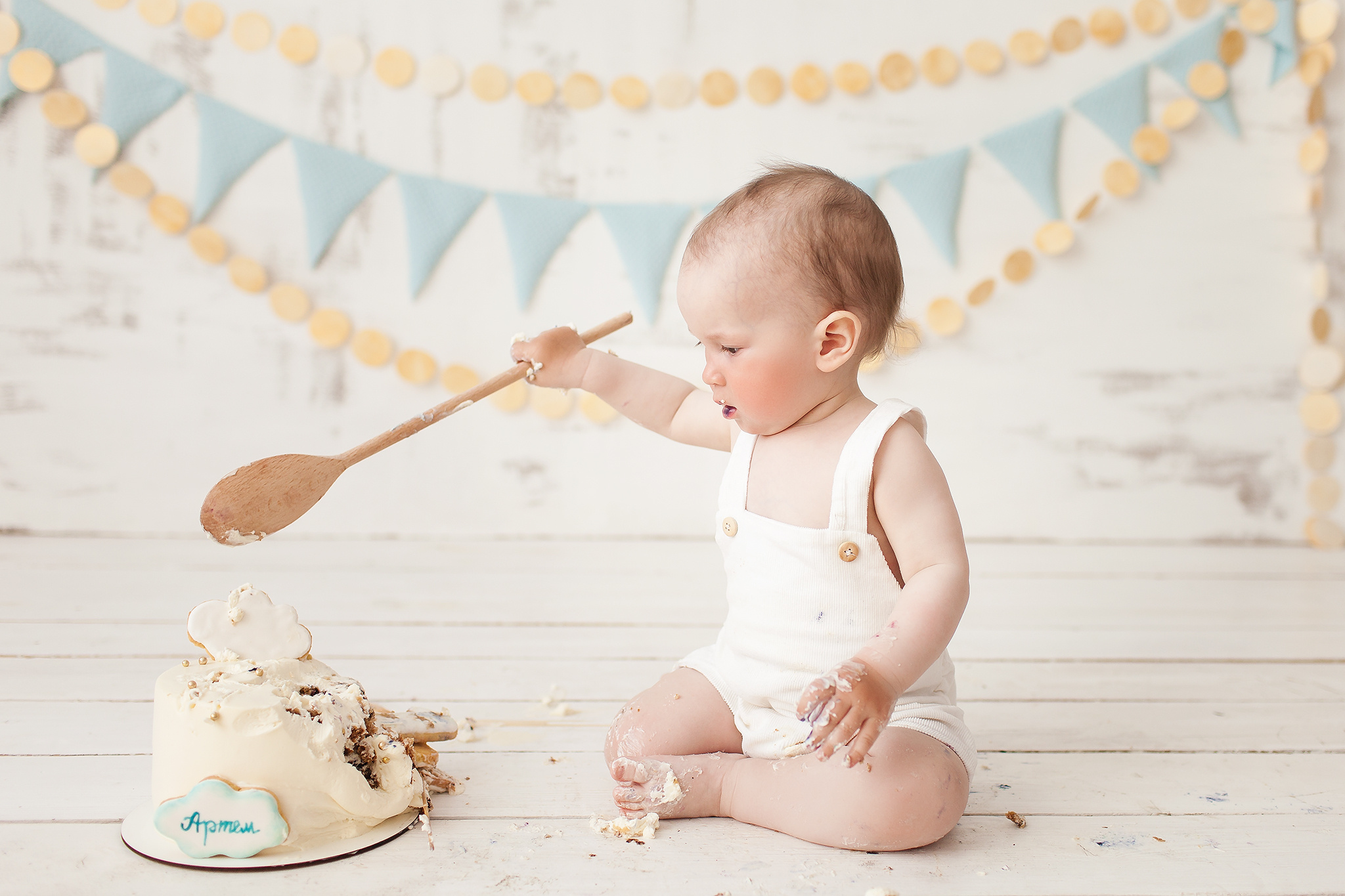 Первый День рождения Артёма. Детский фотограф в Самаре