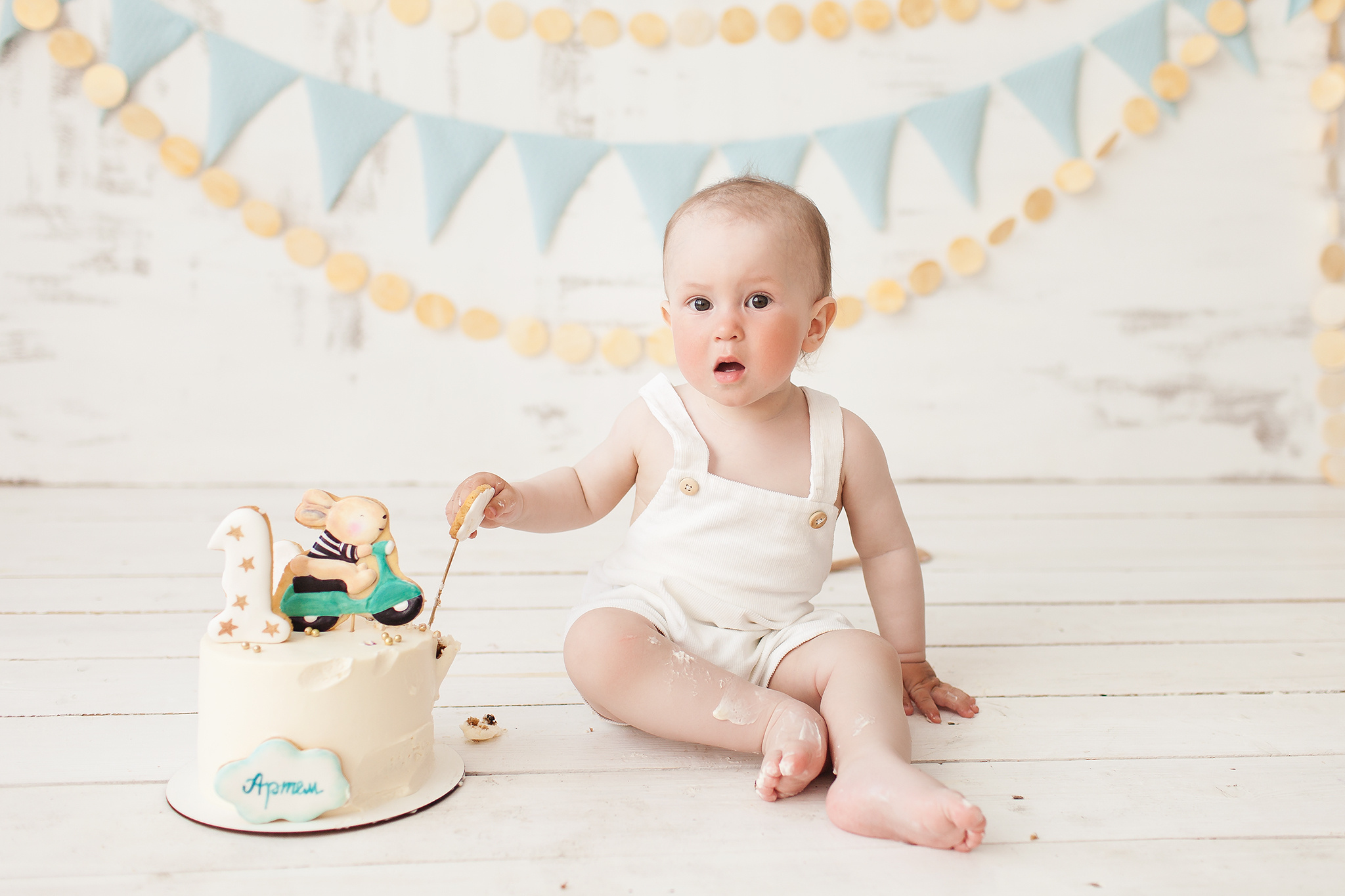 Первый День рождения Артёма. Детский фотограф в Самаре