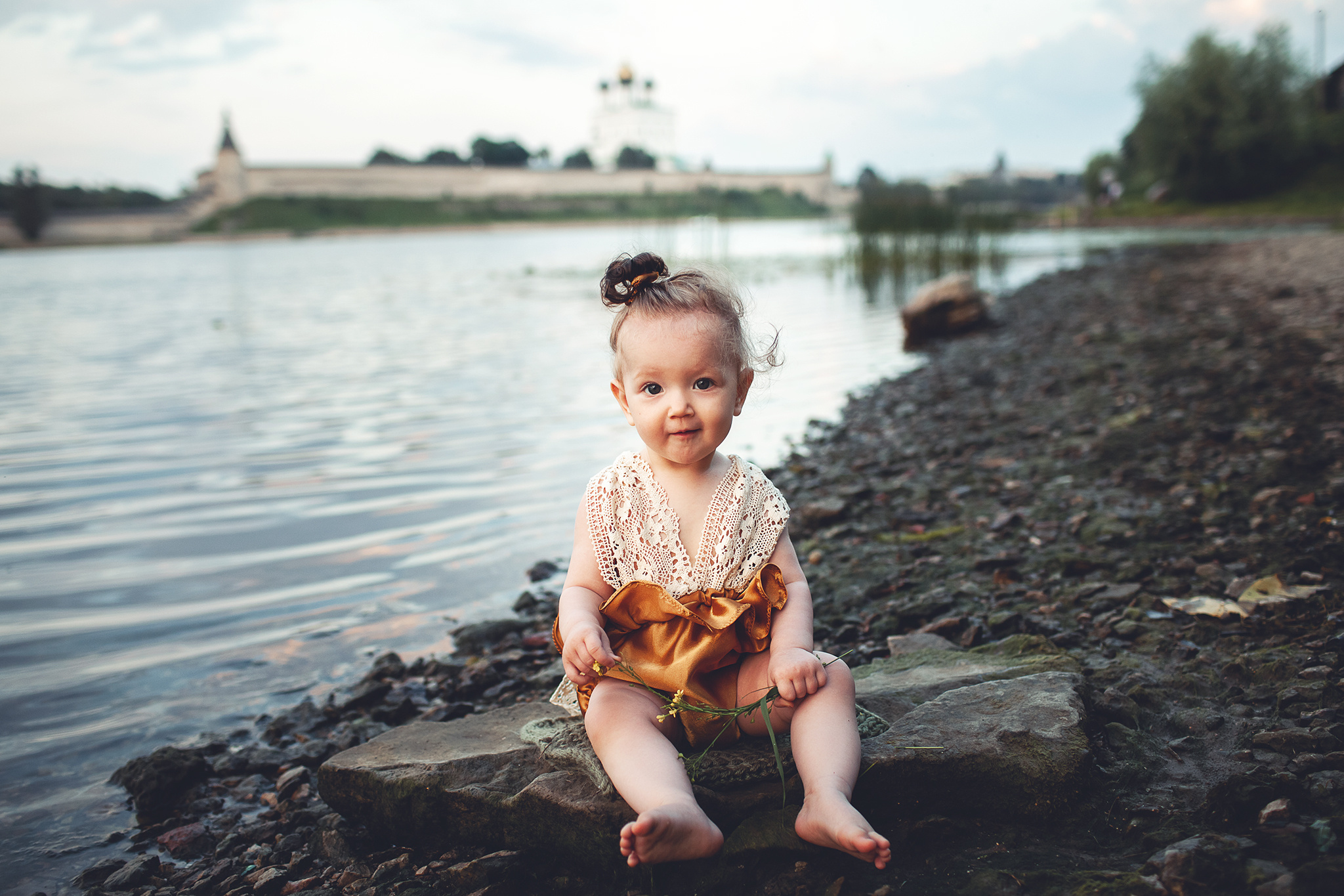 Лерочка в Пскове. Детский фотограф в Самаре