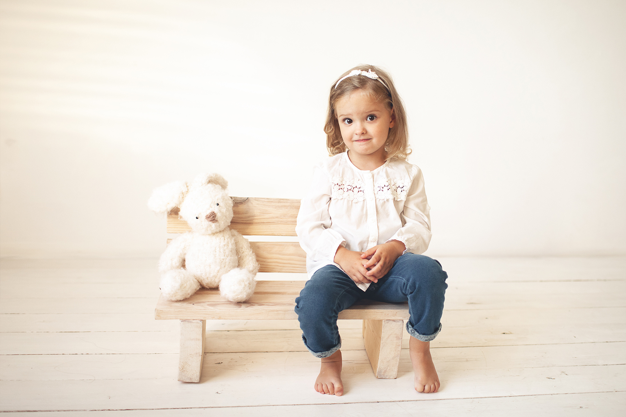 "Детский портрет" в @babylookstudio для Алисы :). Детский фотограф в Самаре