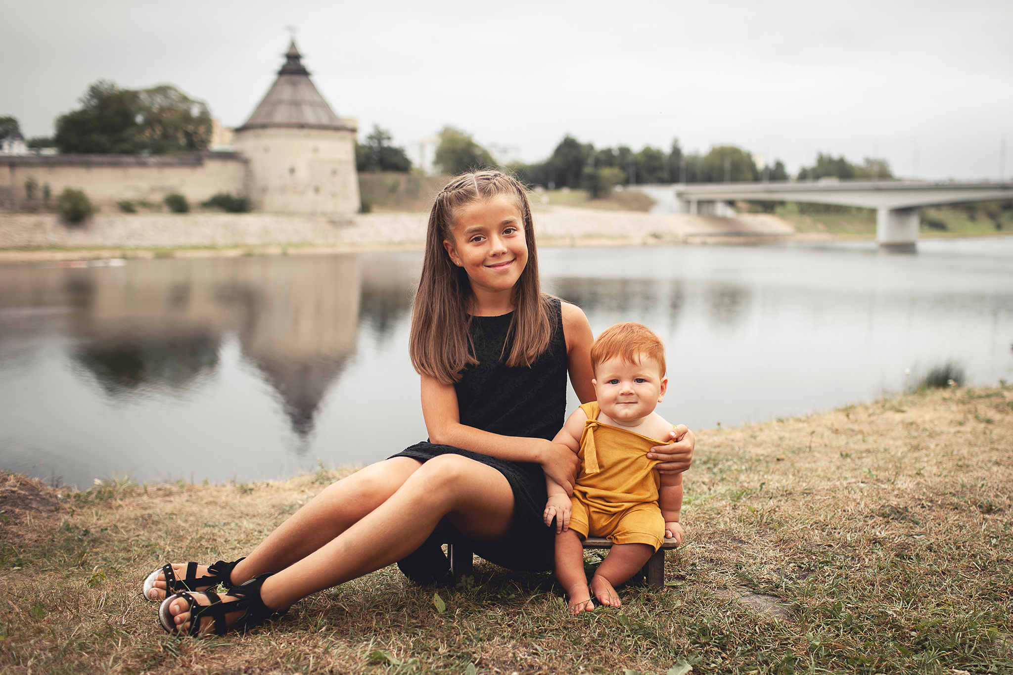 Baby LOOK на природе. Детский фотограф в Самаре