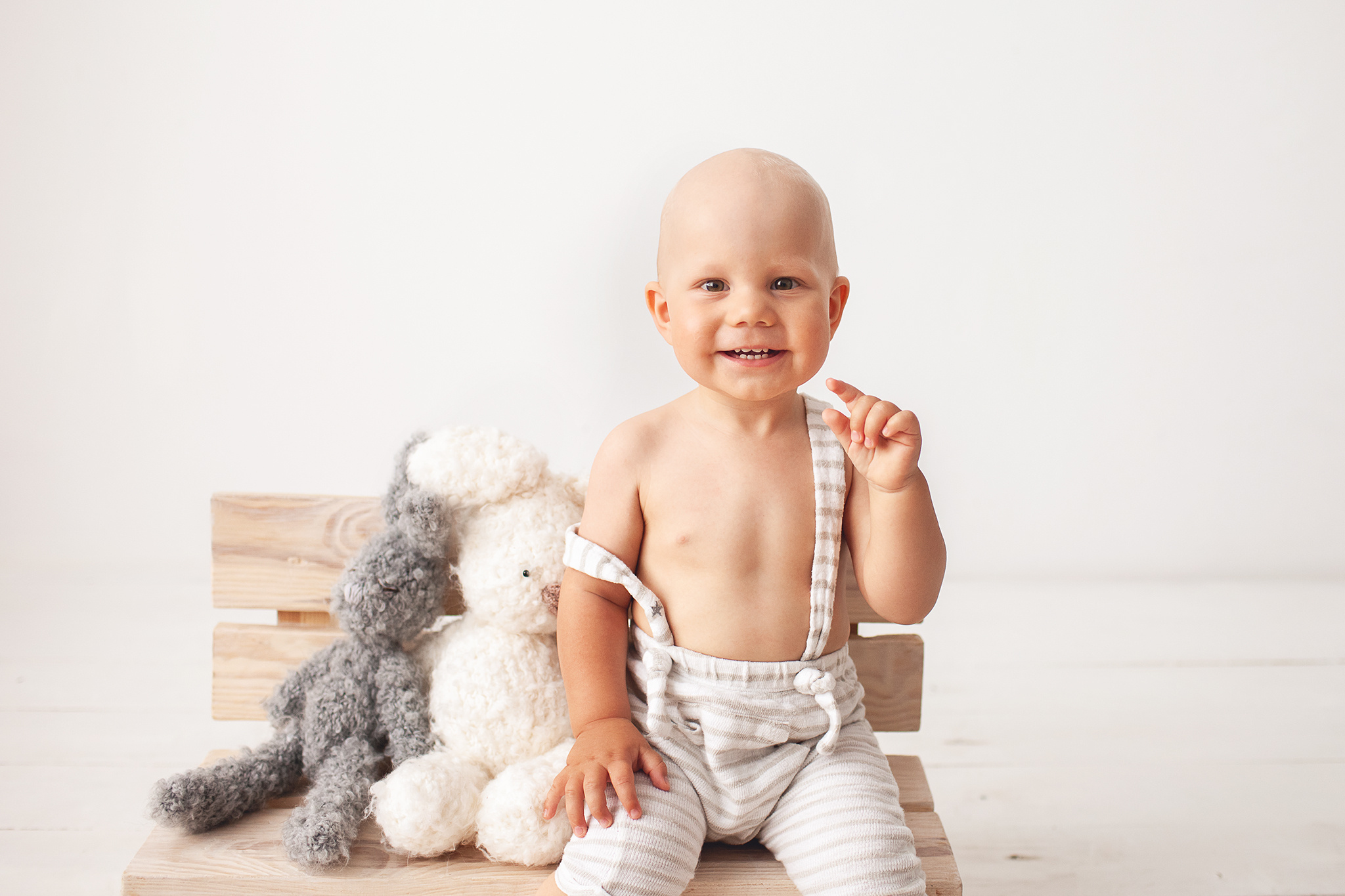 Первый День рождения Кирюши в Baby look studio. Детский фотограф в Самаре