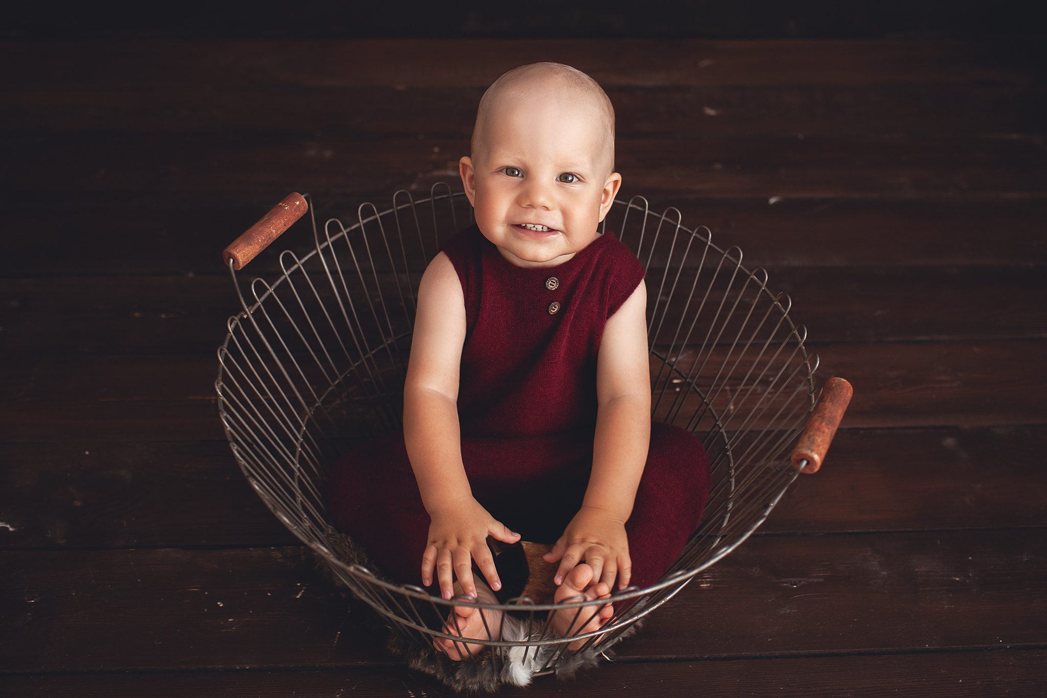 Первый День рождения Кирюши в Baby look studio. Детский фотограф в Самаре