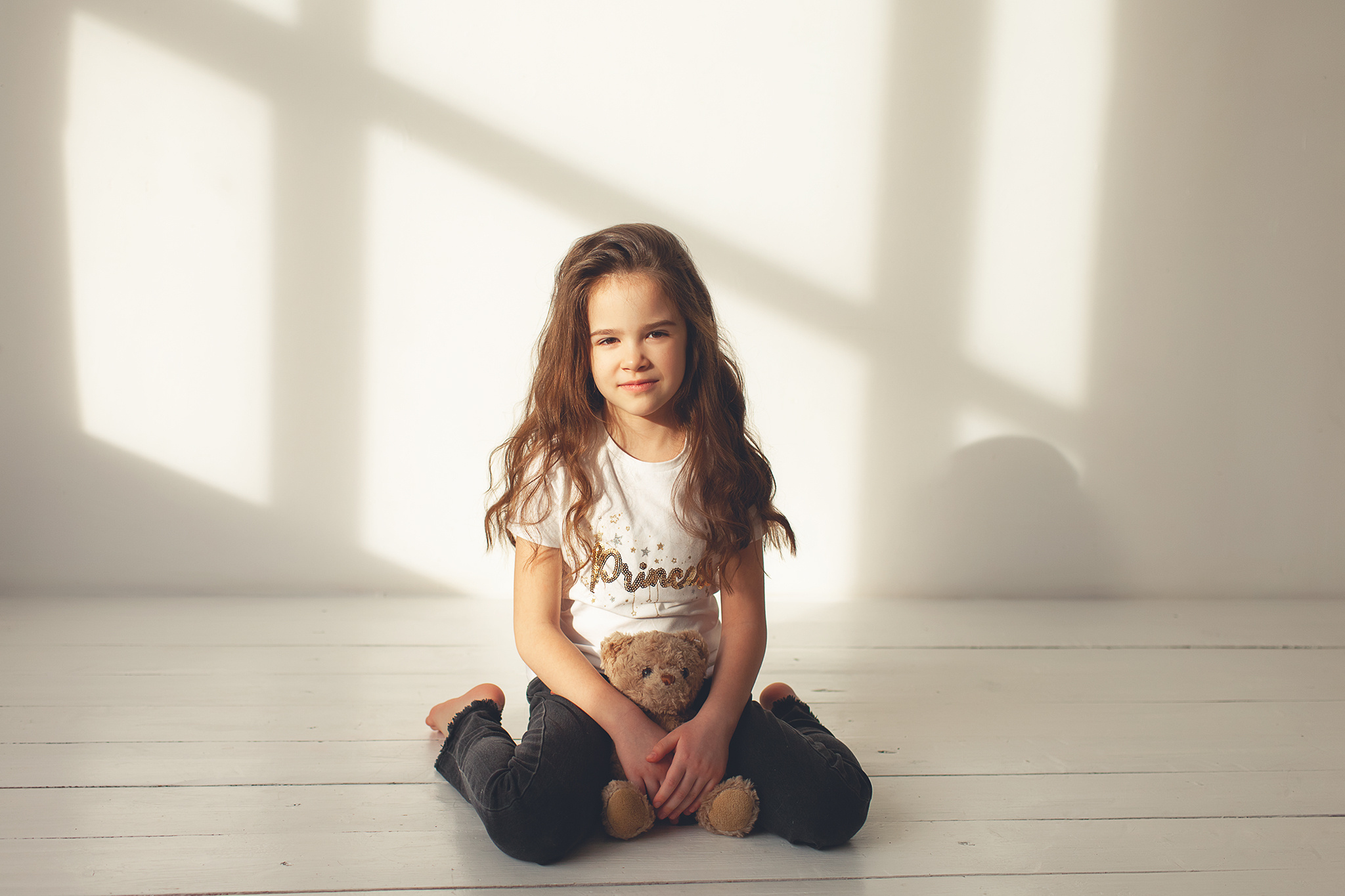 Весенний "Детский портрет" для маленькой четырёхлетней принцессы в Bab. Детский фотограф в Самаре