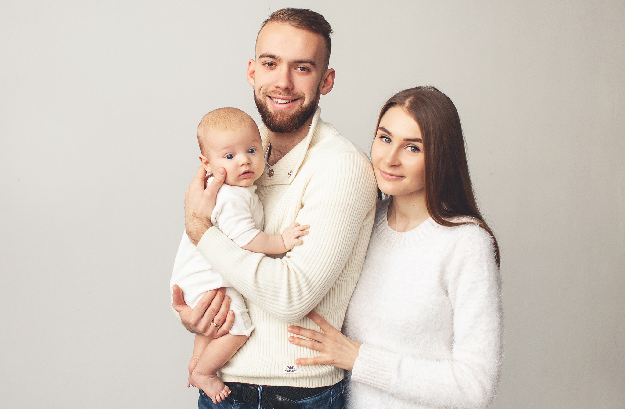 Фотосессия трёхмесячного малыша. Детский фотограф в Самаре