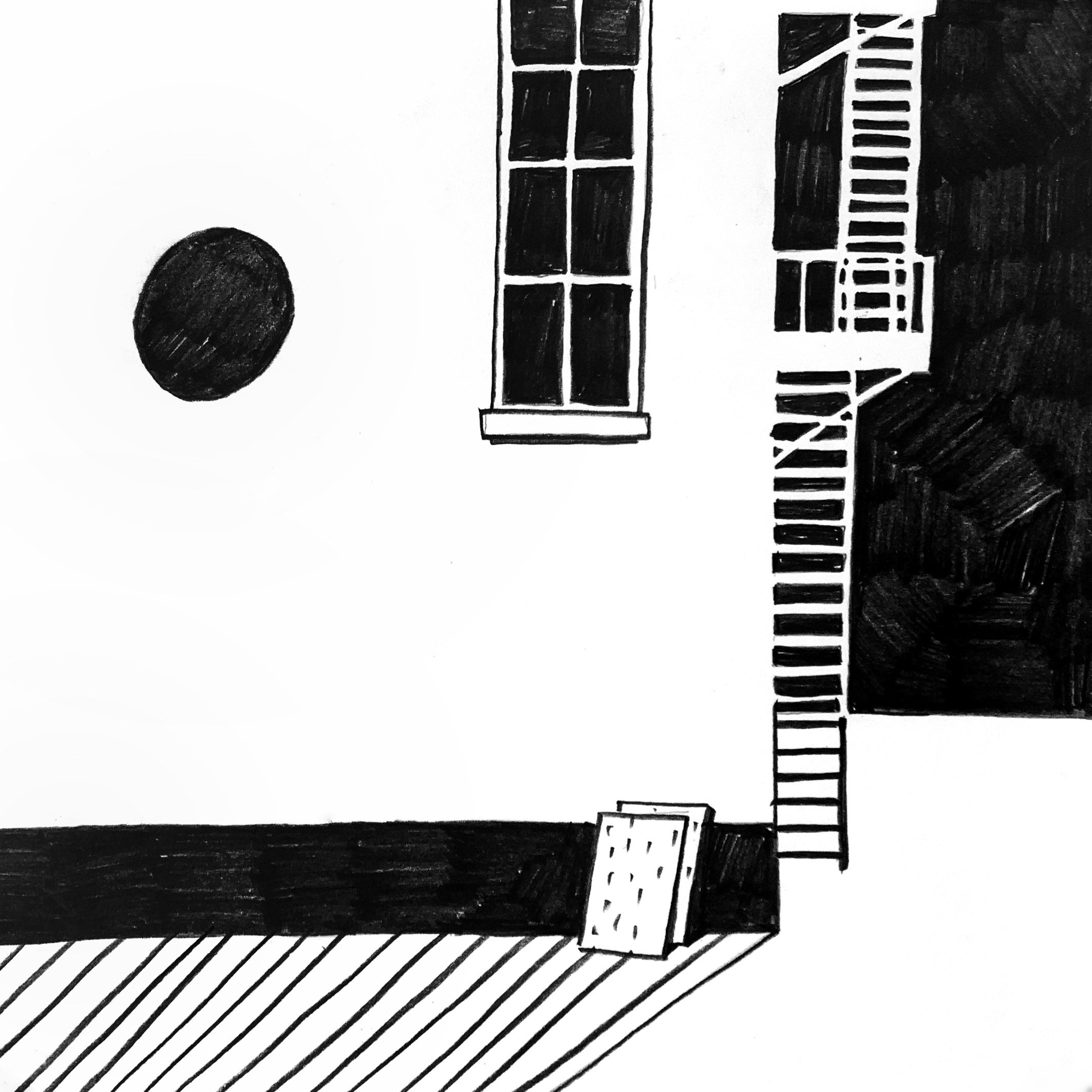 Серия Промзона. Художник Рыбак Николай