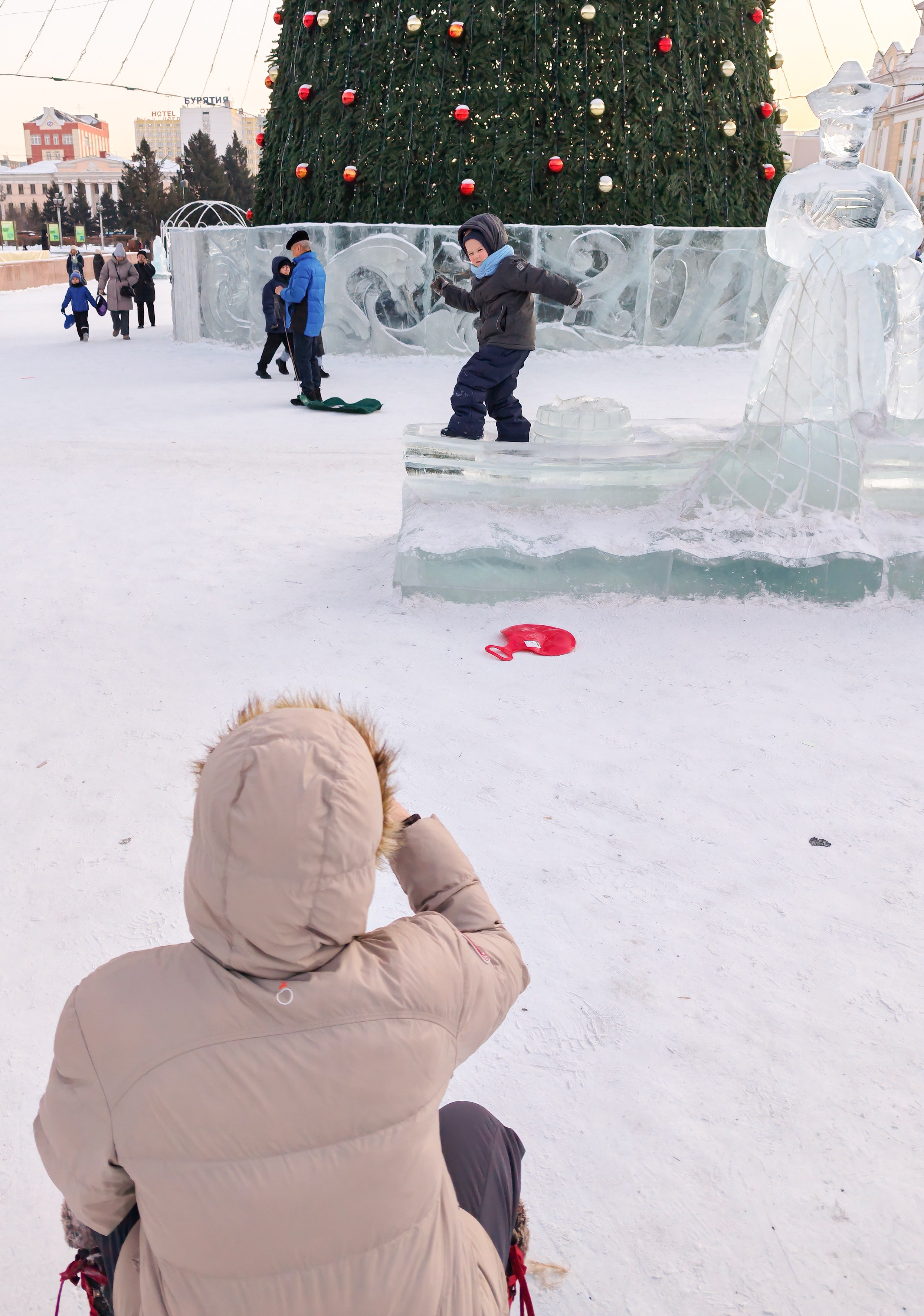 Ледовый городок. Polyakovlivashuk.ru