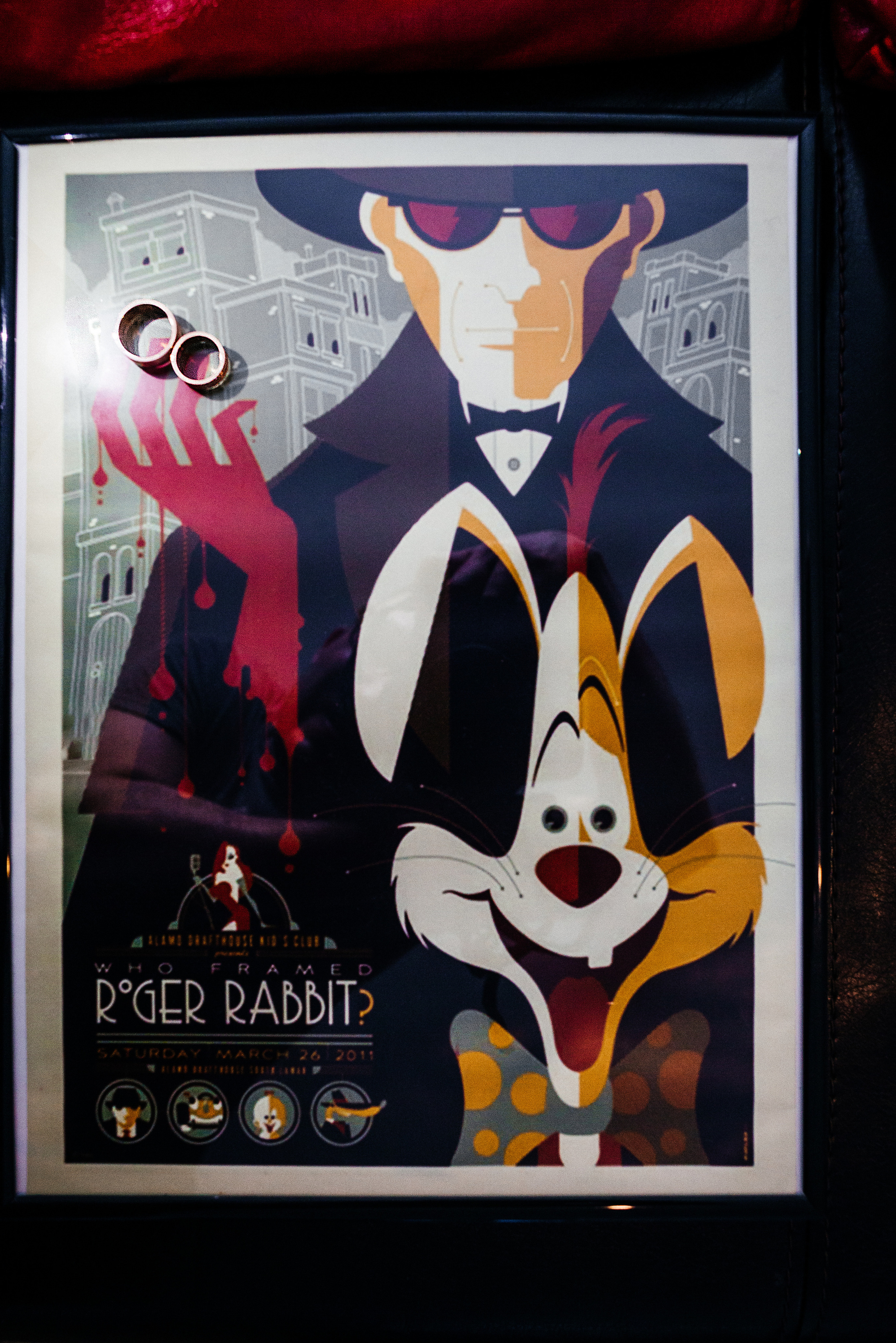 Яркая свадебная фотосессия зимой